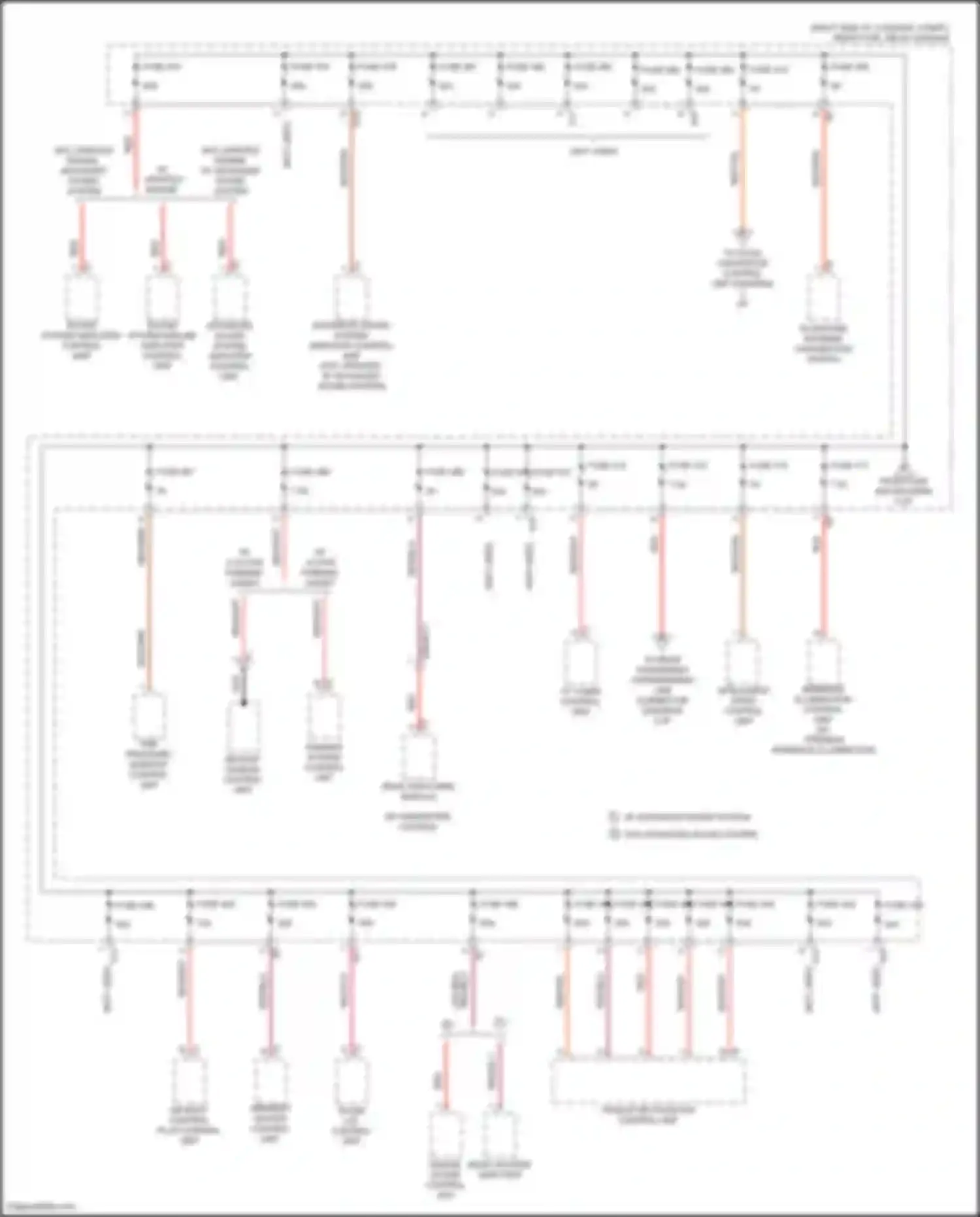 Wiring diagram engine sound control unit for Mercedes-Benz CLS-class C257 (2017-2021)