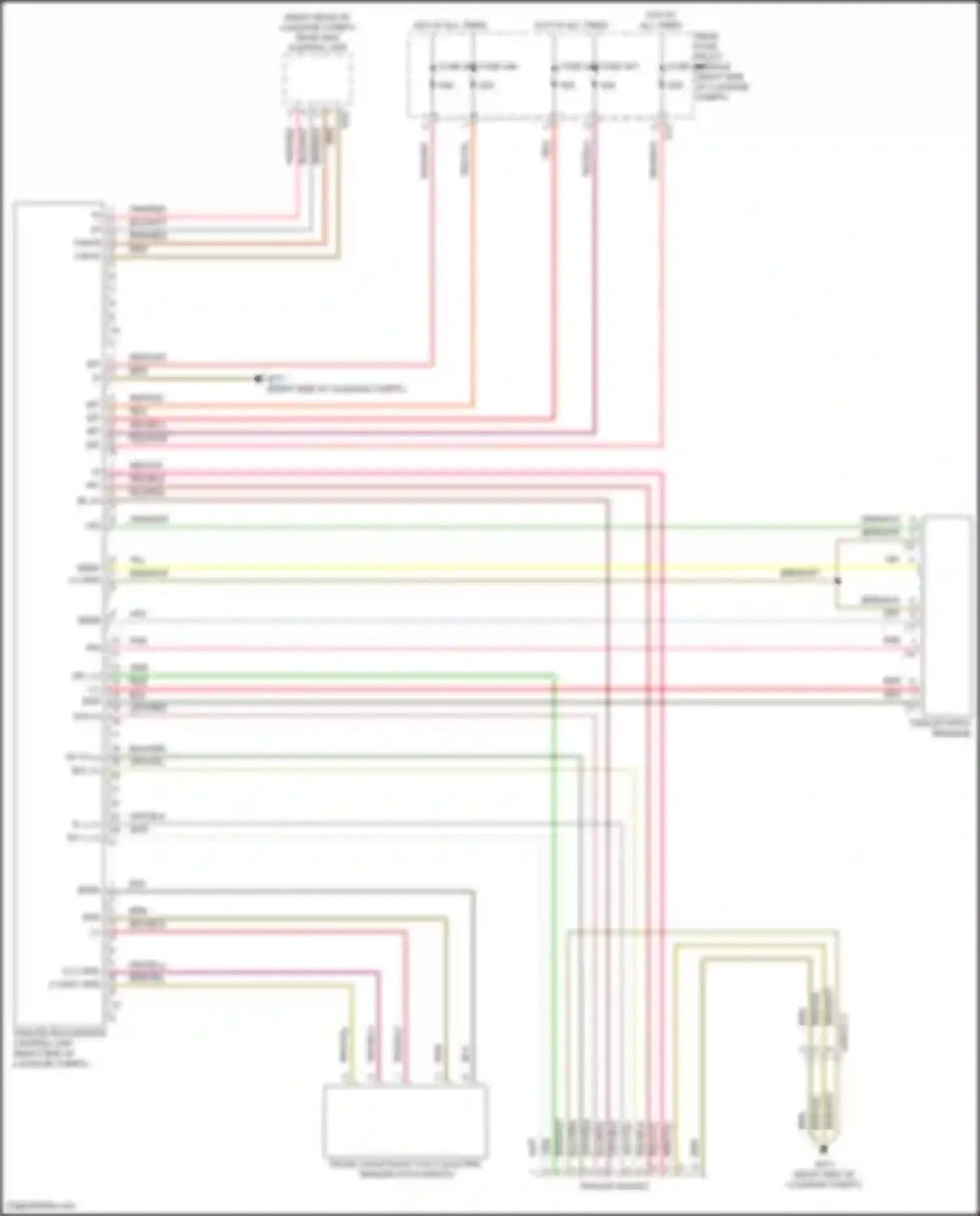 Wiring diagram fuse 448 for Mercedes-Benz CLS-class C257 (2017-2021)