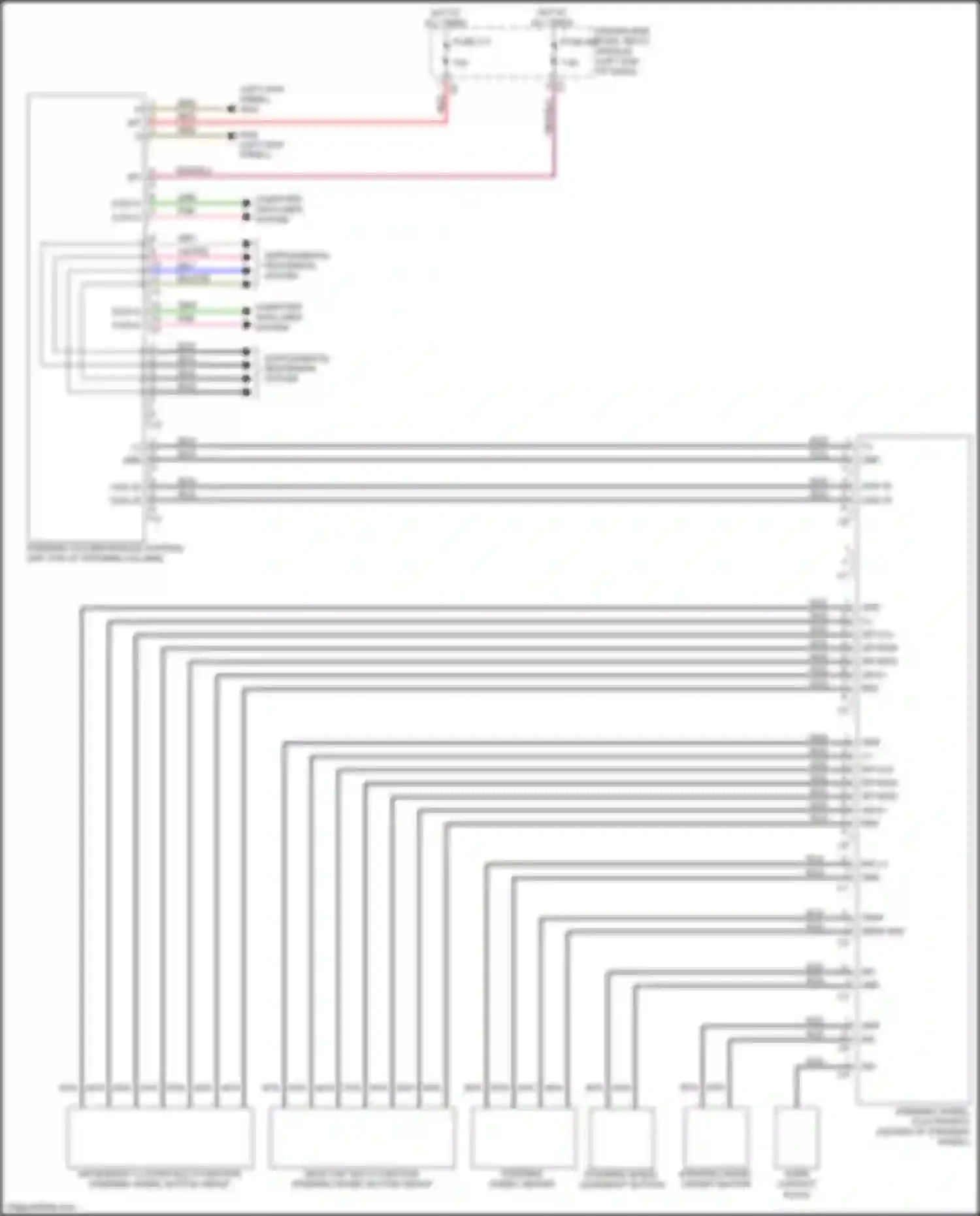 Wiring diagram spi clk for Mercedes-Benz CLS-class C257 (2017-2021) (1 of 1)