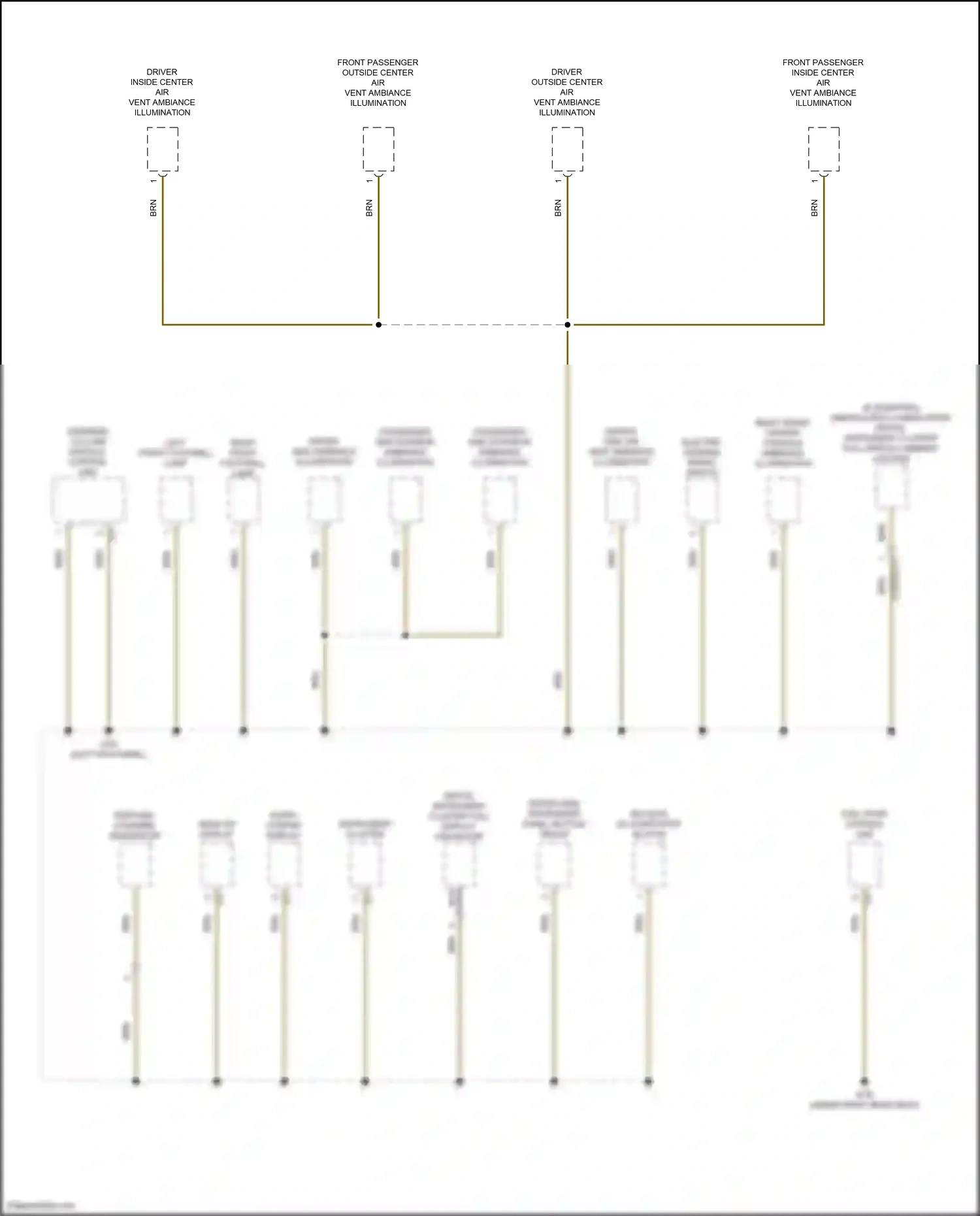 Wiring diagram steering column module control unit for Mercedes-Benz CLS-class C257 (2017-2021) (5 of 15)