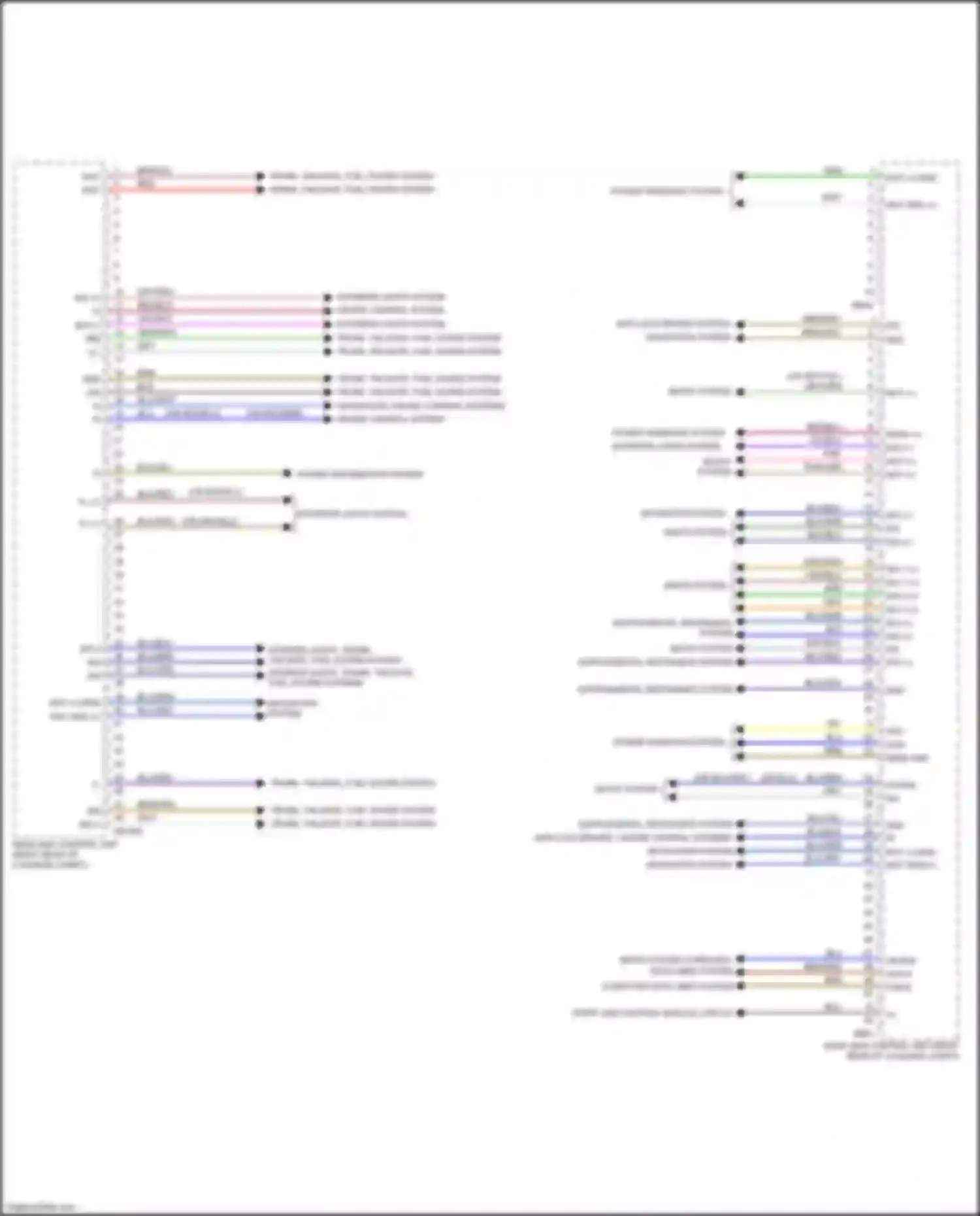 Wiring diagram sig 2 heckd for Mercedes-Benz CLS-class C257 (2017-2021)