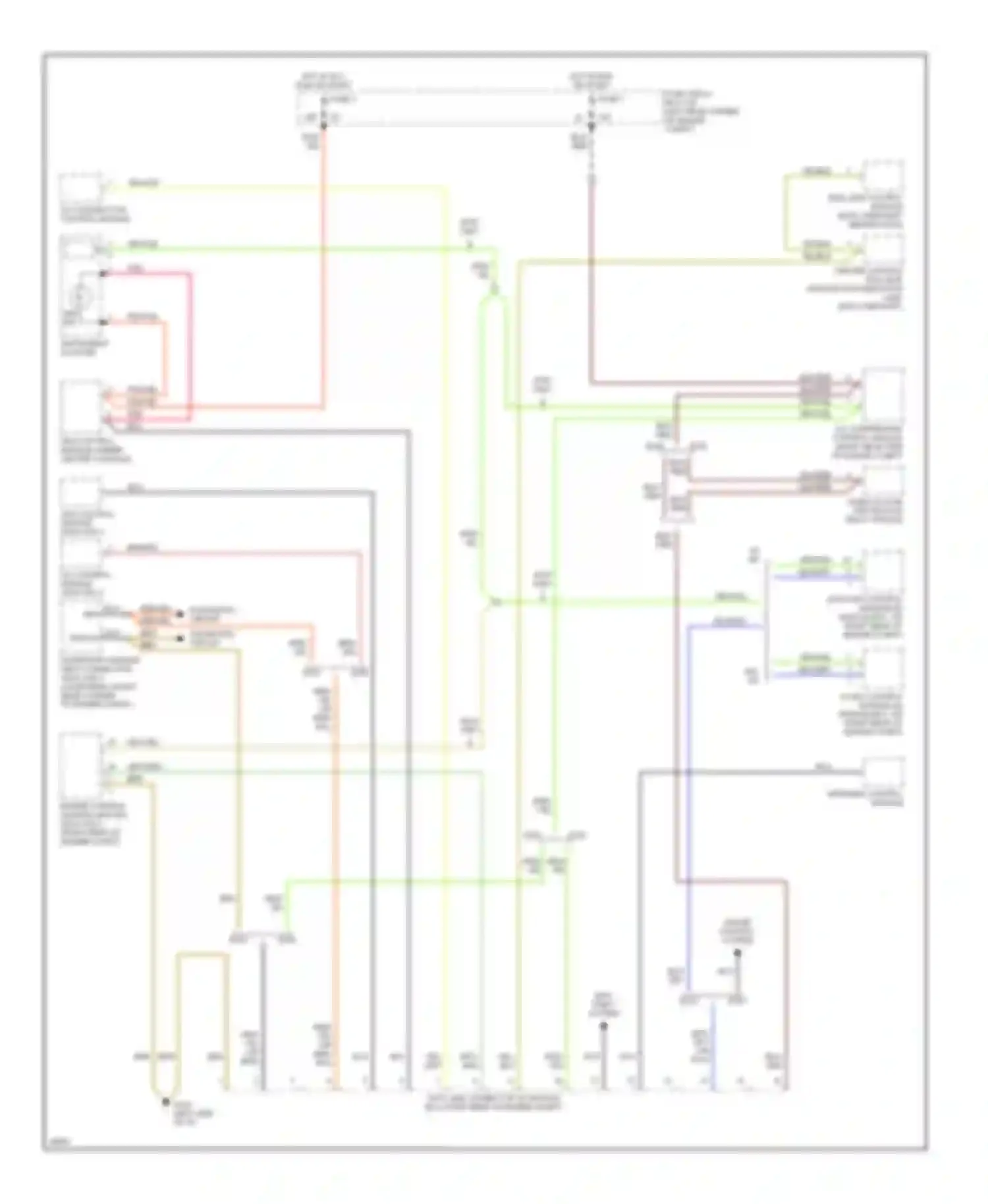 E-class Mercedes-Benz W124/S124/C124/A124 (1992-1997): Data link connector circuit
