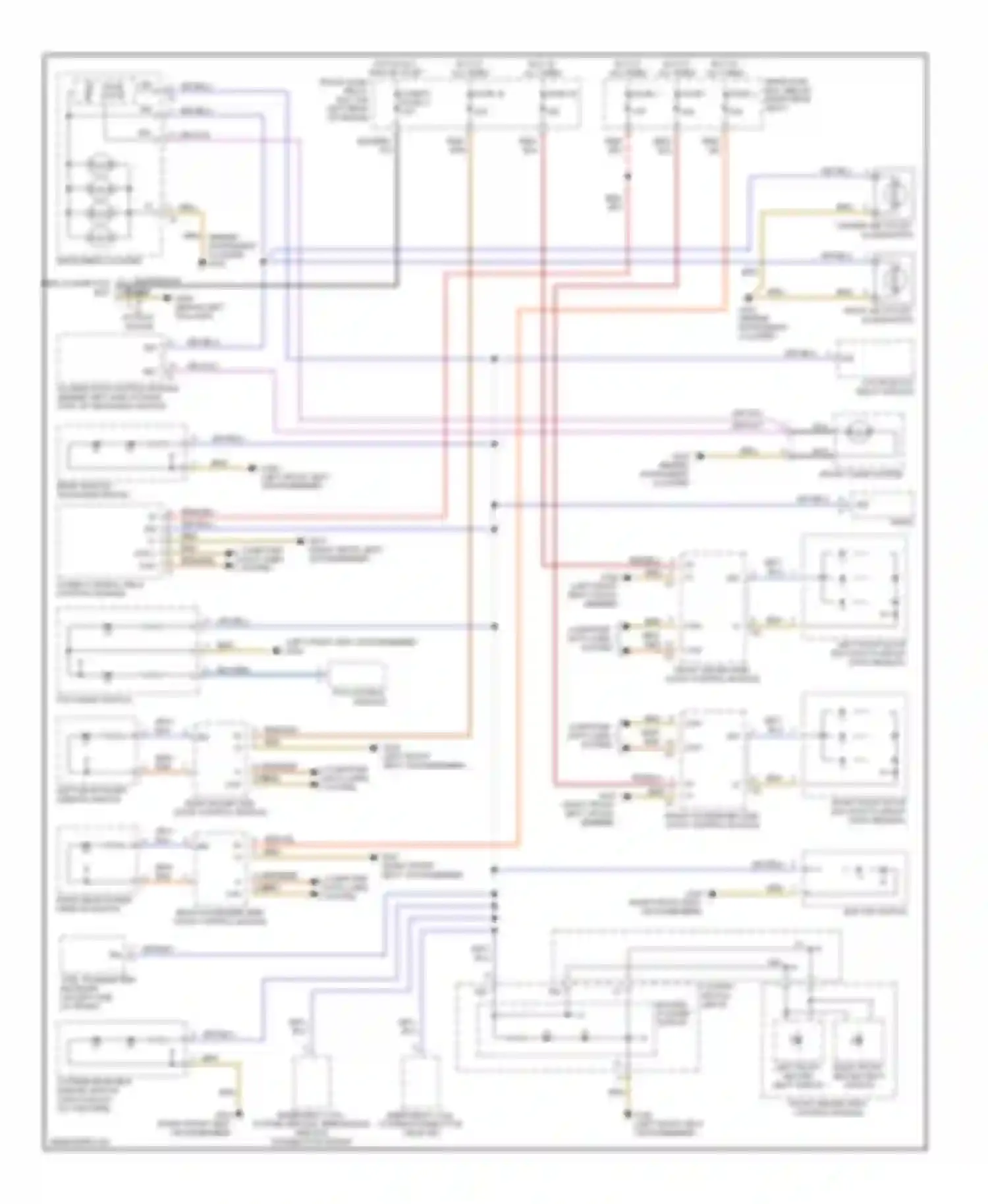 E-class AMG Mercedes-Benz W210/S210 facelift (1999-2002): Instrument illumination circuit