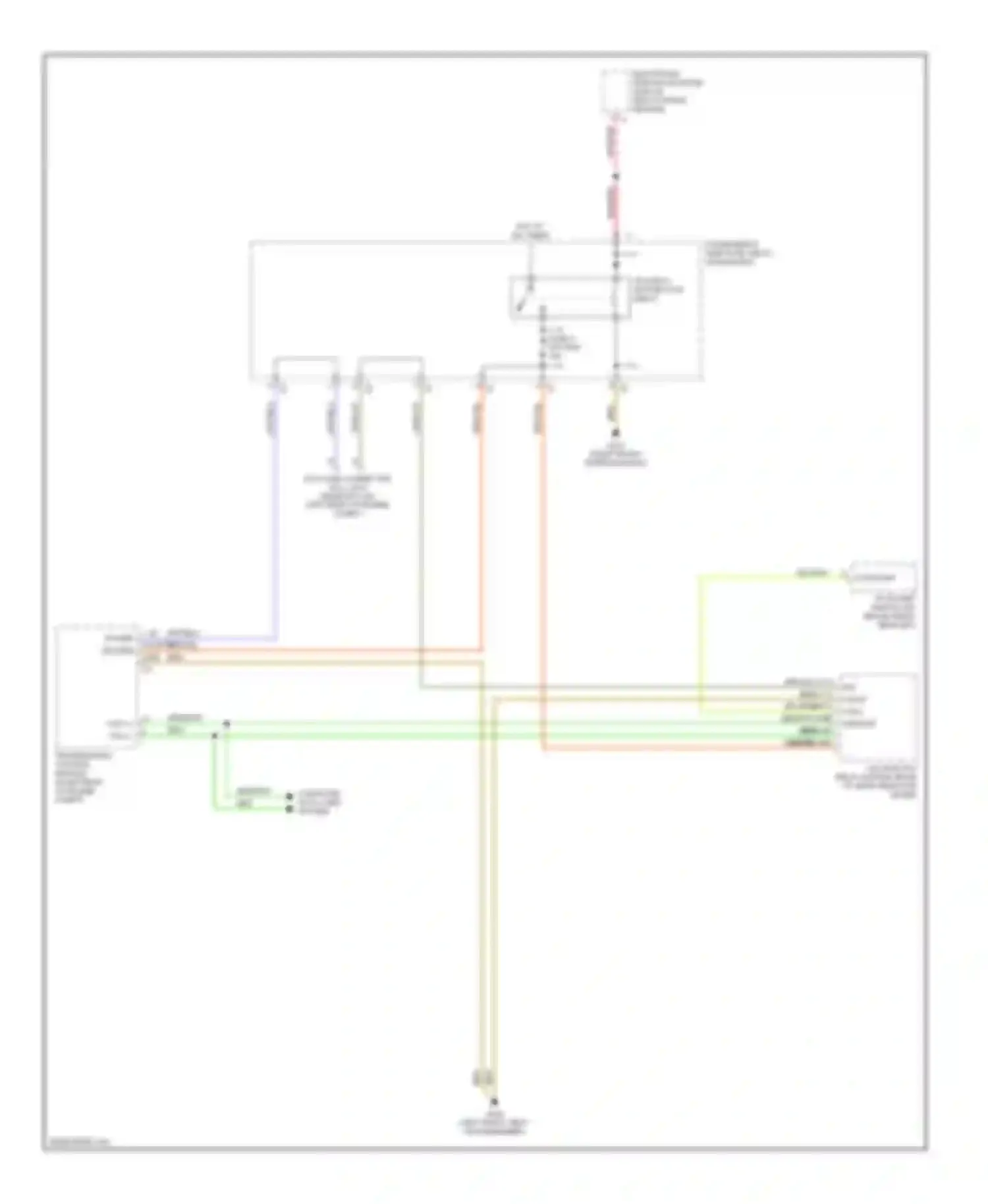 E-class AMG Mercedes-Benz W210/S210 facelift (1999-2002): Shift interlock circuit
