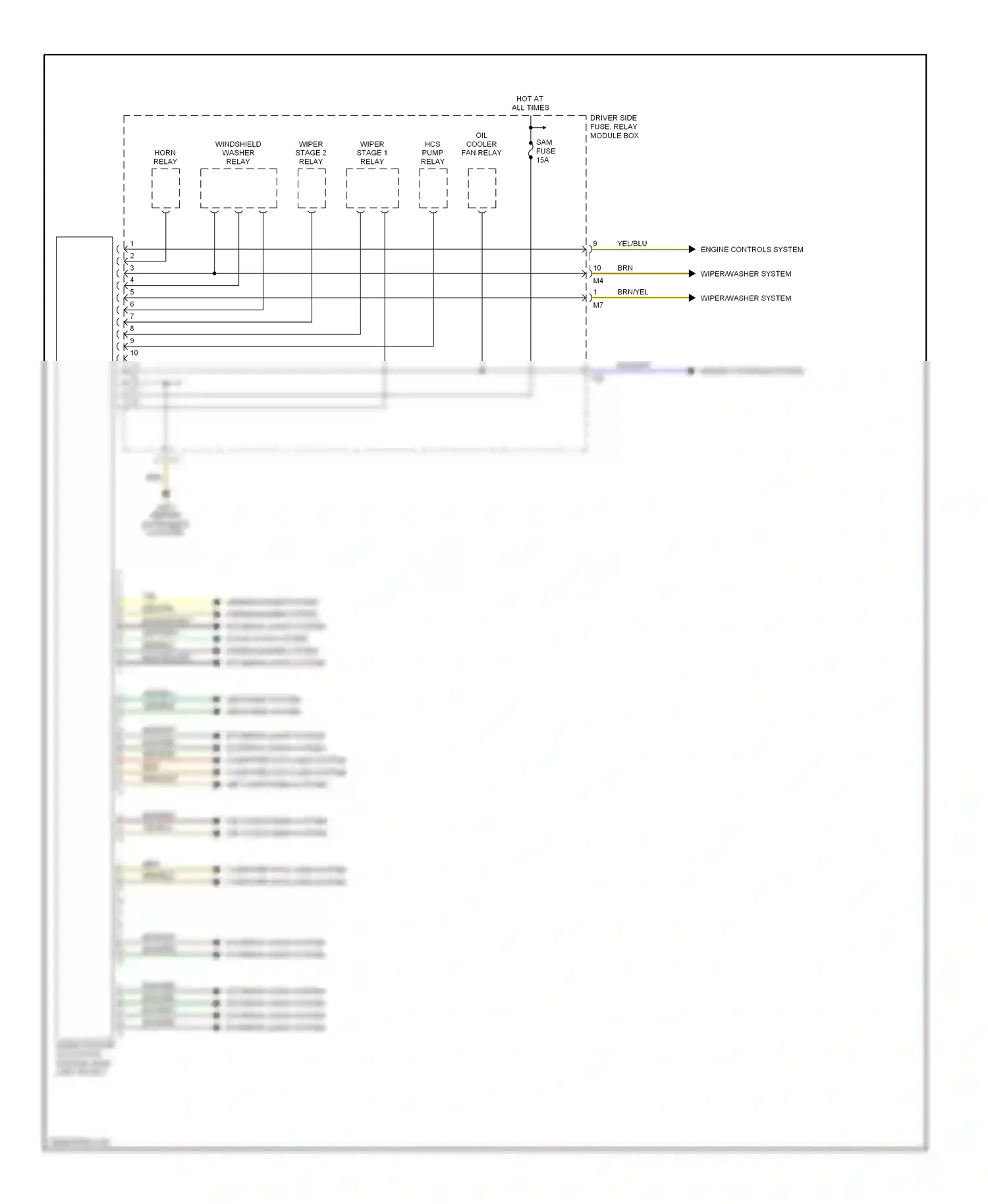 Mercedes-Benz E-class AMG W210/S210 facelift (1999-2002) computer data lines system computer data lines system wiring diagram  (1 of 1)
