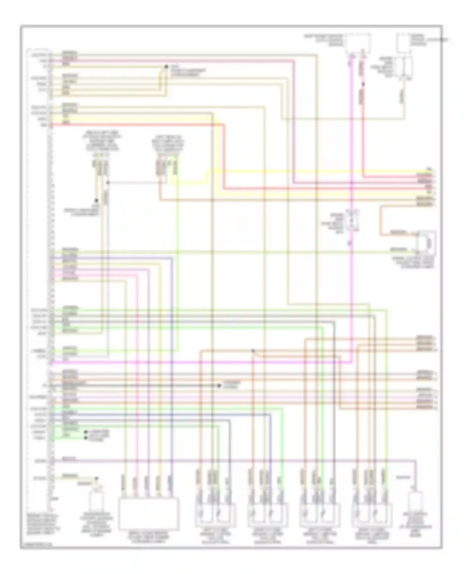 E-class Mercedes-Benz W210/S210 facelift (1999-2003): Wiring diagram engine performance 3.2l (1 of 3)