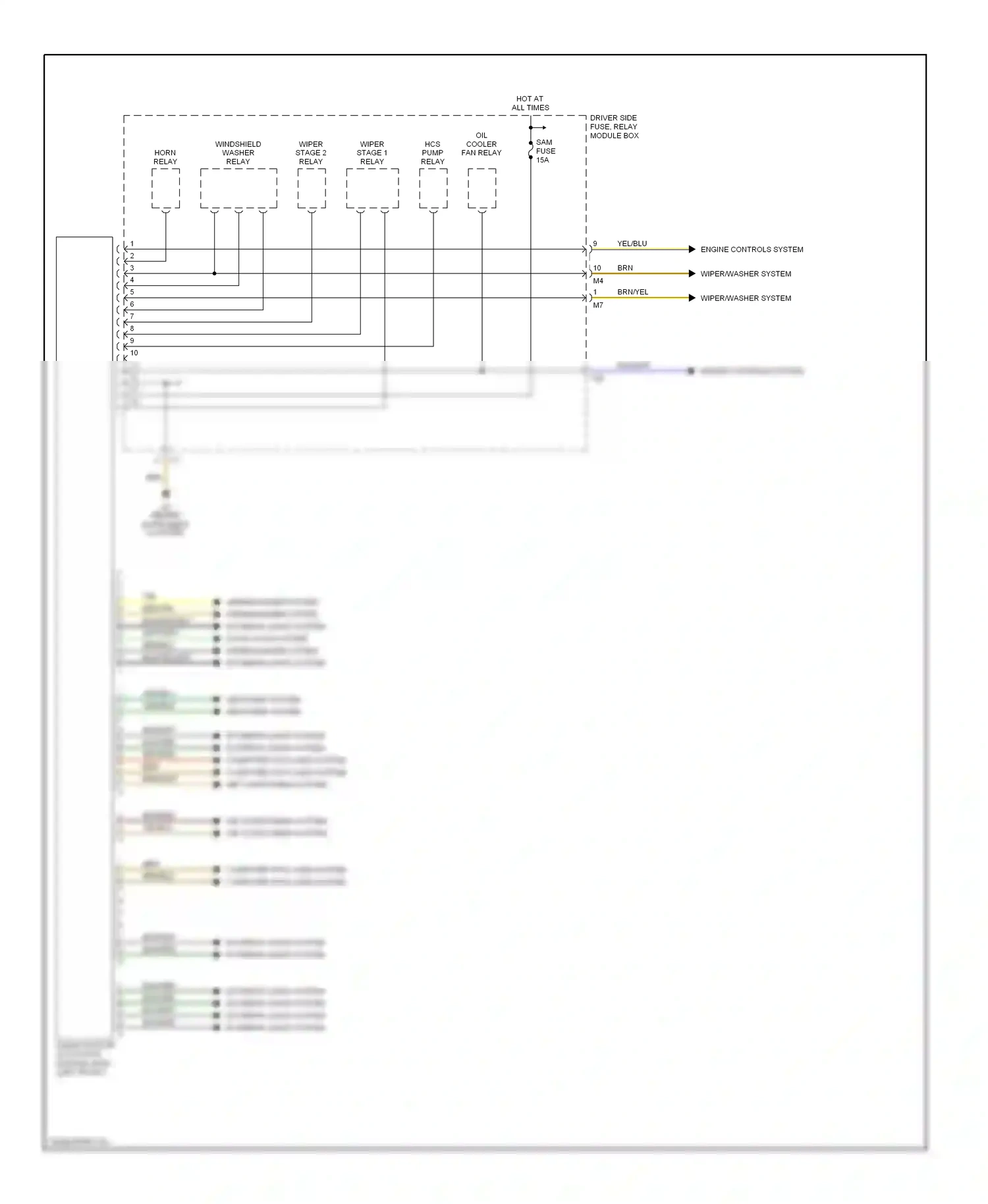 Wiring diagram computer data lines system computer data lines system for Mercedes-Benz E-class W210/S210 facelift (1999-2003) (1 of 1)