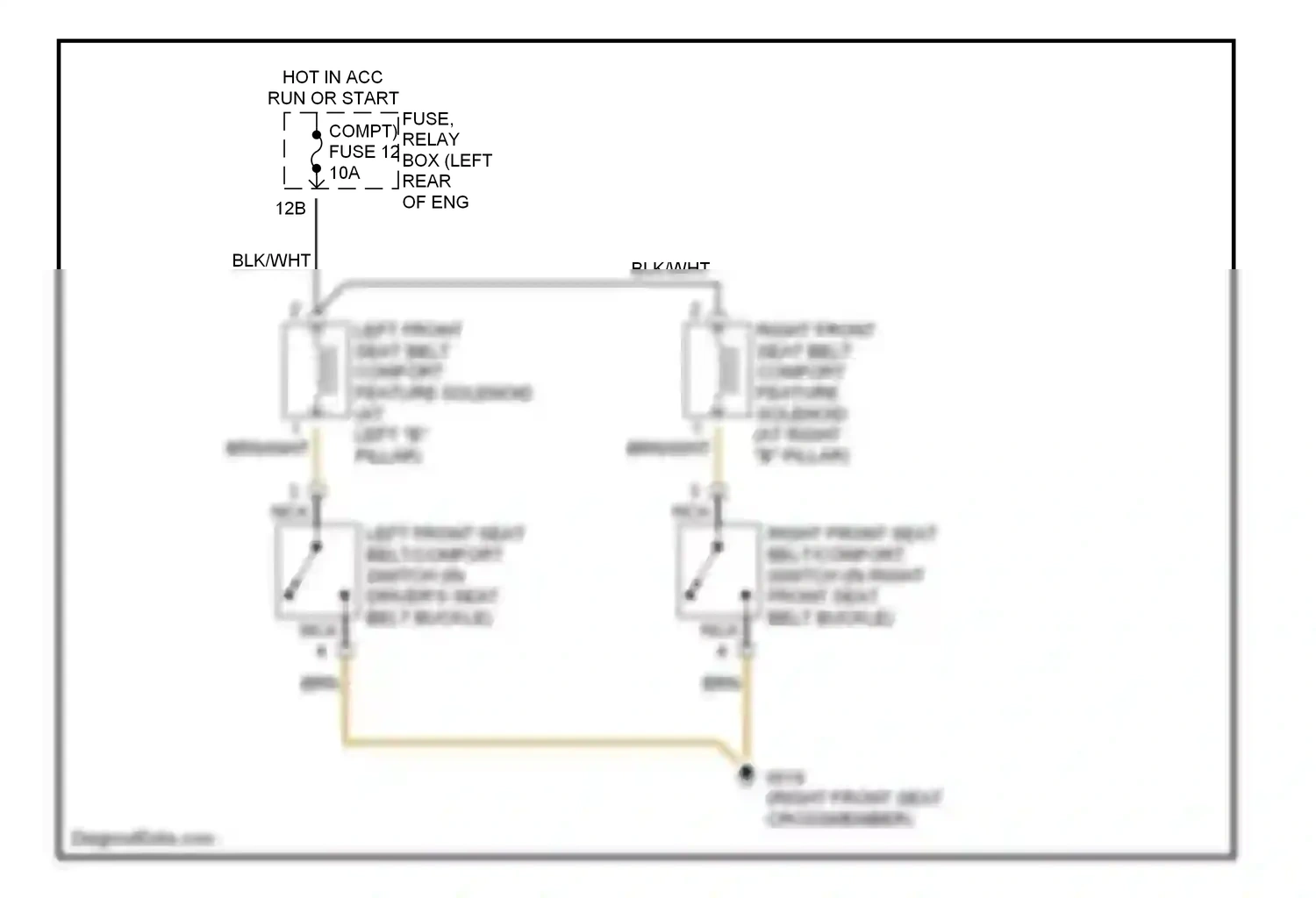 Wiring diagram nca for Mercedes-Benz E-class W210/S210 facelift (1999-2003) (19 of 26)