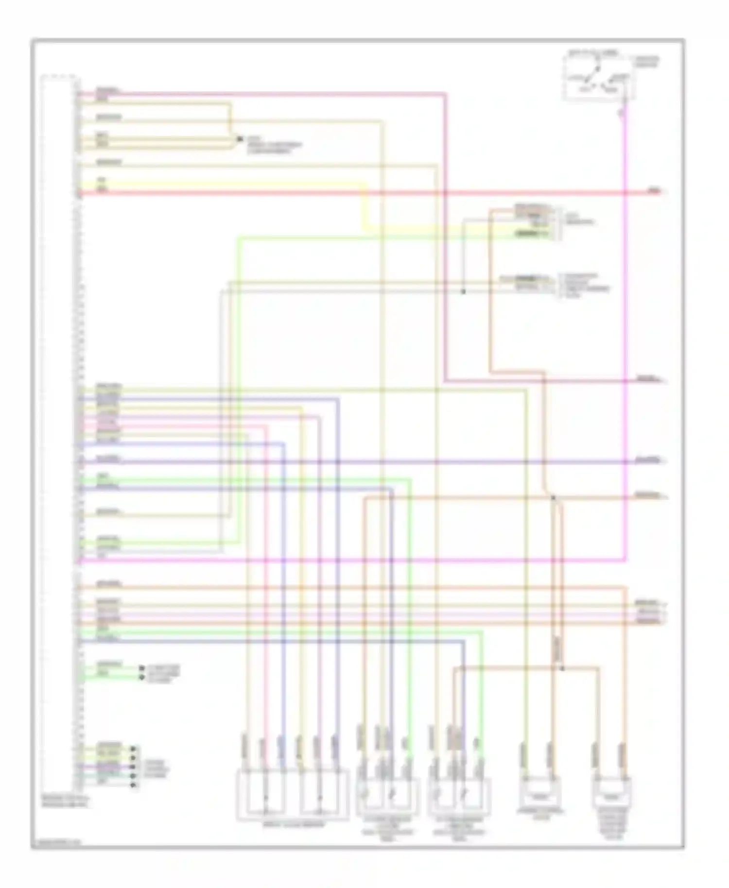 E-class Mercedes-Benz W210/S210 (1995-1999): Wiring diagram engine performance 3.2ls (1 of 3)