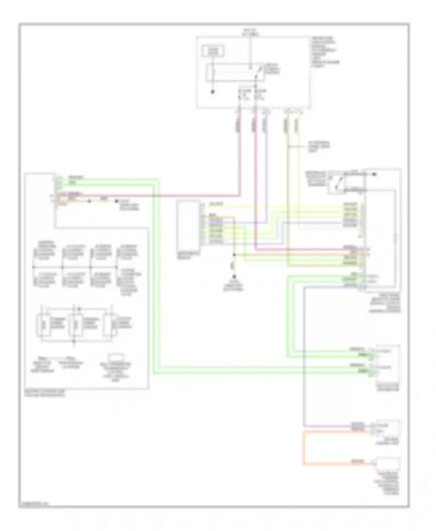E-class Mercedes-Benz W211/S211 facelift (2006-2009): Transmission circuit