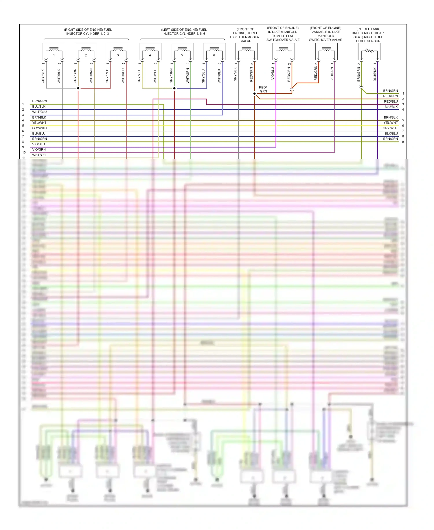 Wiring diagram blu for Mercedes-Benz E-class W211/S211 facelift (2006-2009) (30 of 36)