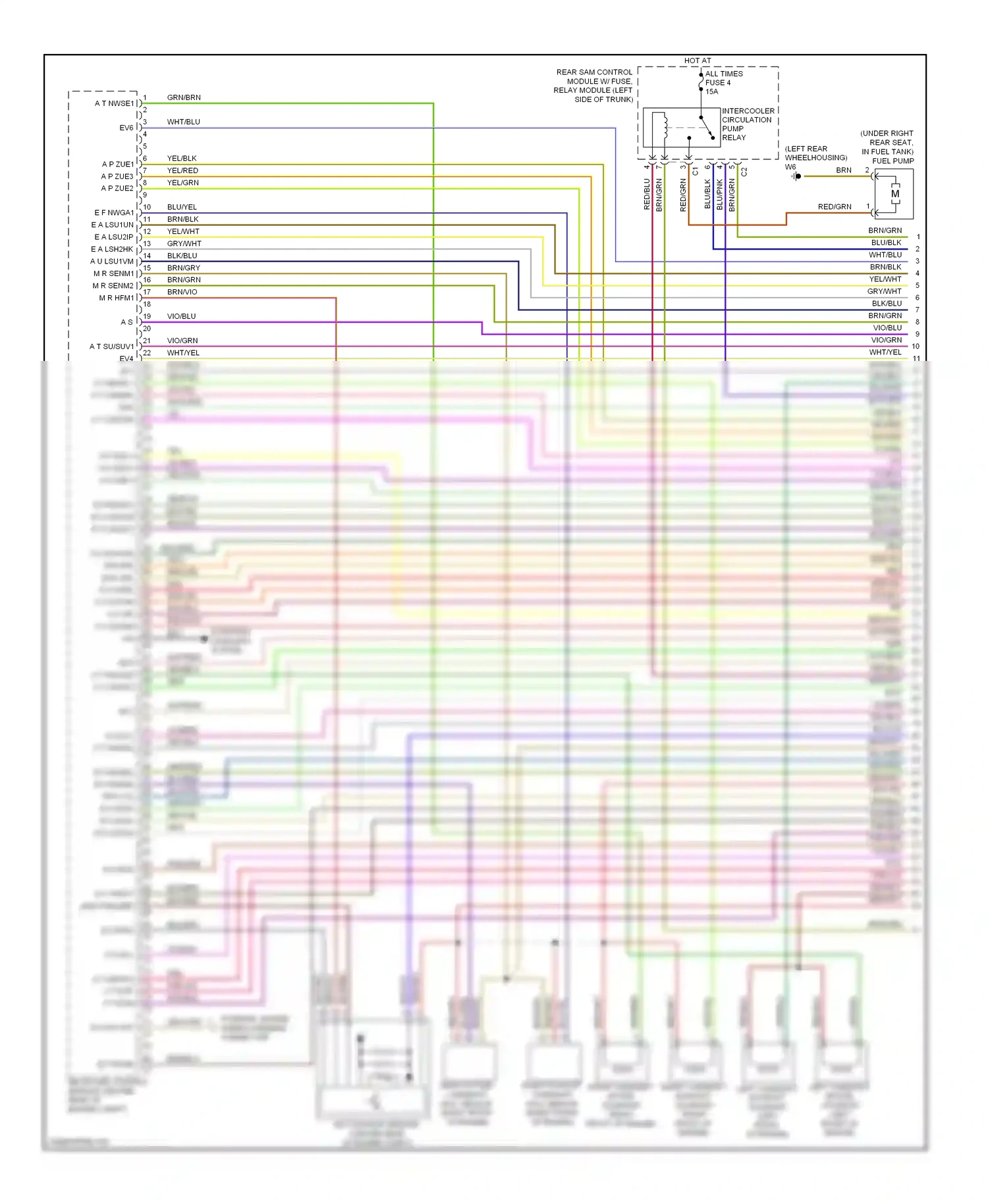 Wiring diagram starting/ charging system for Mercedes-Benz E-class W211/S211 facelift (2006-2009) (3 of 5)