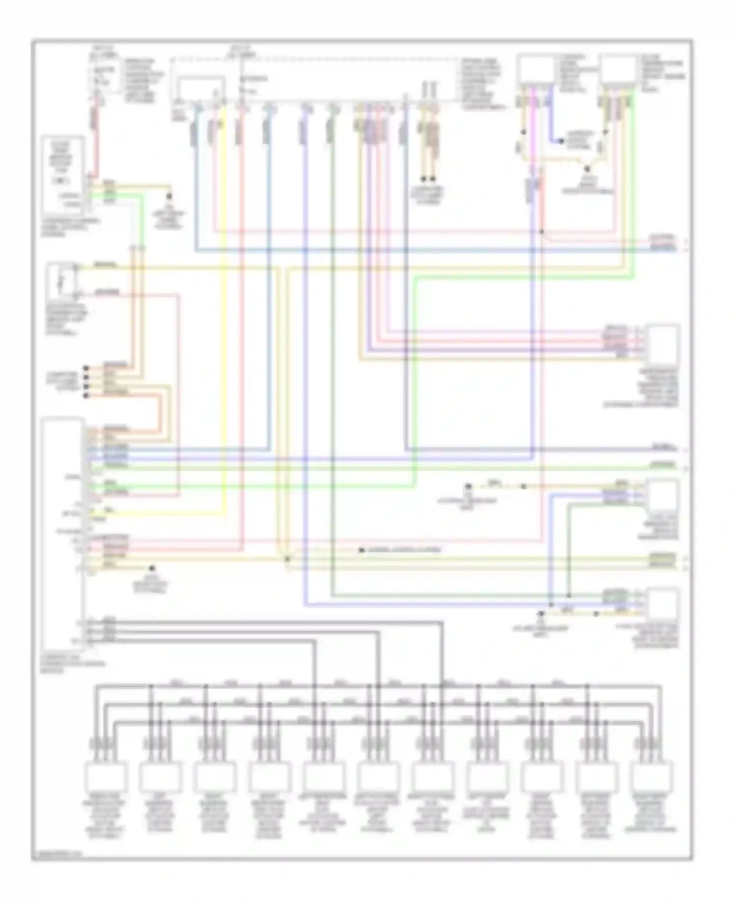 E-class Mercedes-Benz W211/S211 (2002-2006): Automatic a/c circuit (1 of 2)