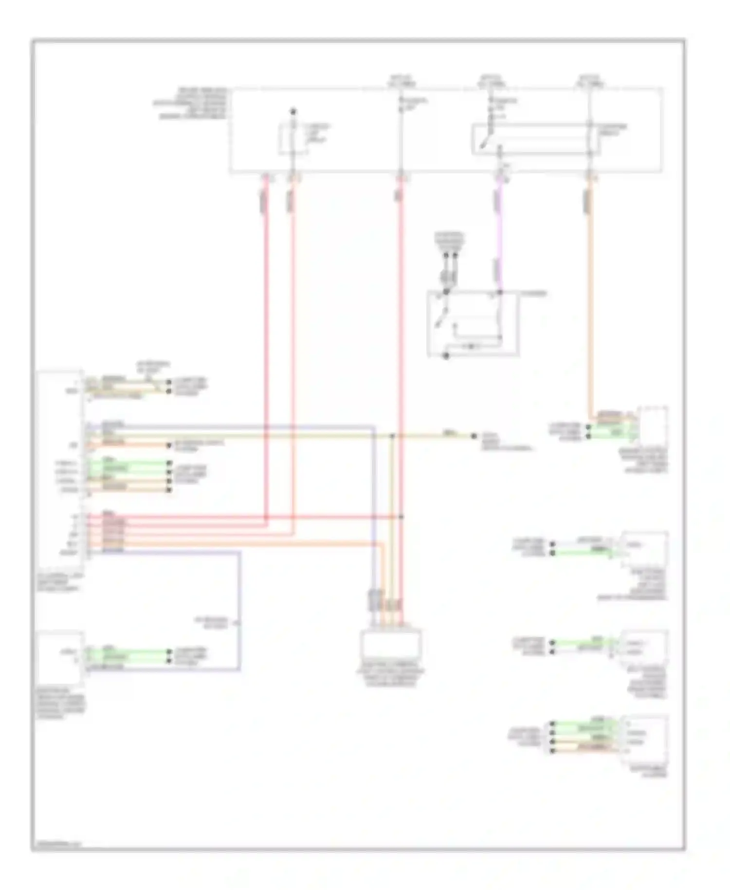 E-class Mercedes-Benz W211/S211 (2002-2006): Drive authorization system circuit