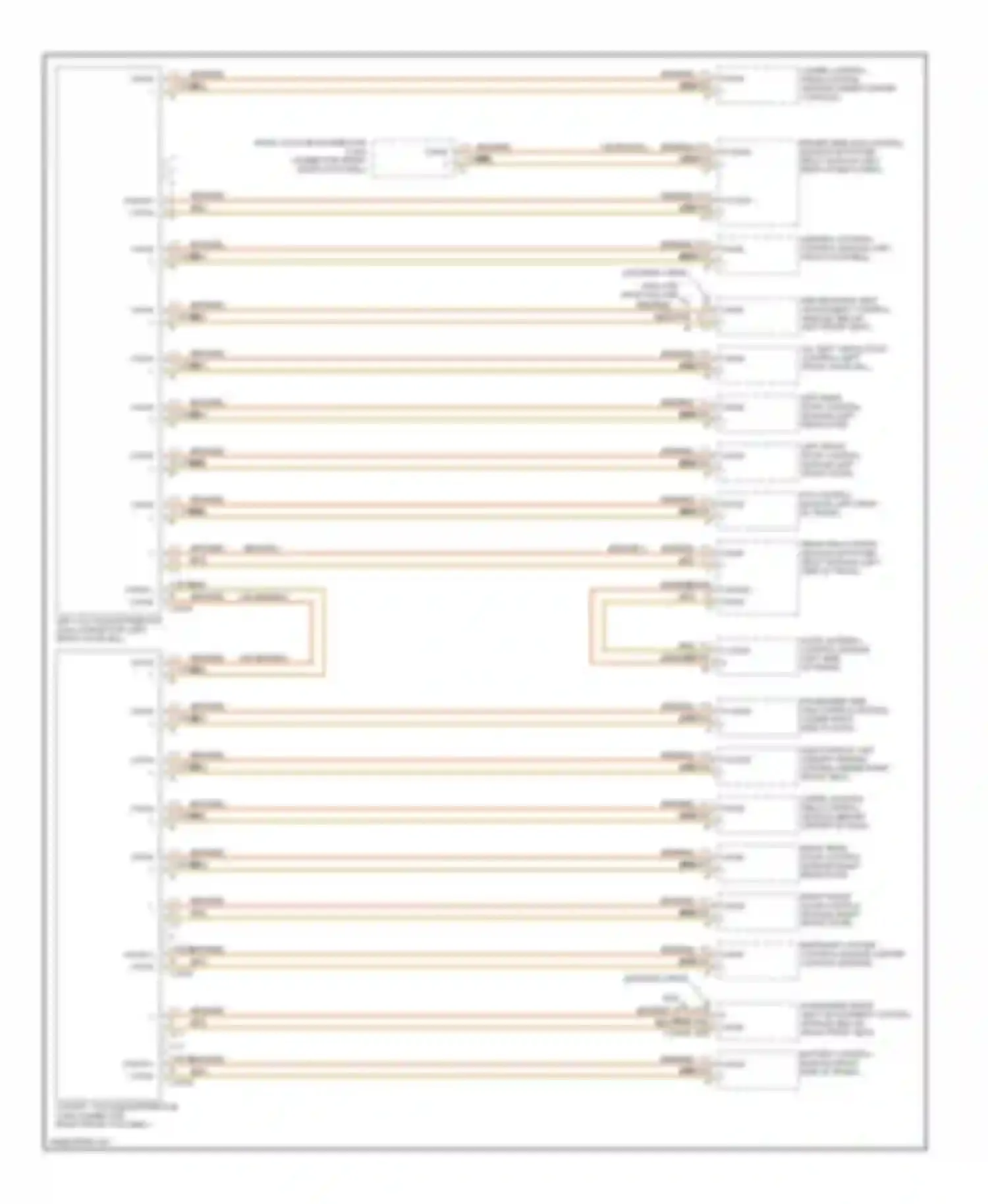 E-class Mercedes-Benz W211/S211 (2002-2006): High/low bus circuit (2 of 2)