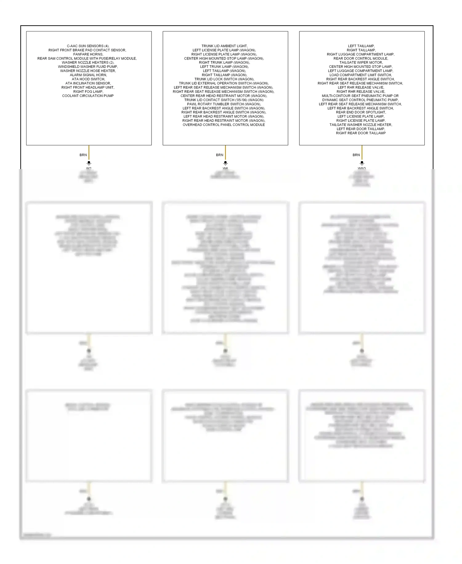 Wiring diagram me-sfi control module, data link connector for Mercedes-Benz E-class W211/S211 (2002-2006) (1 of 1)