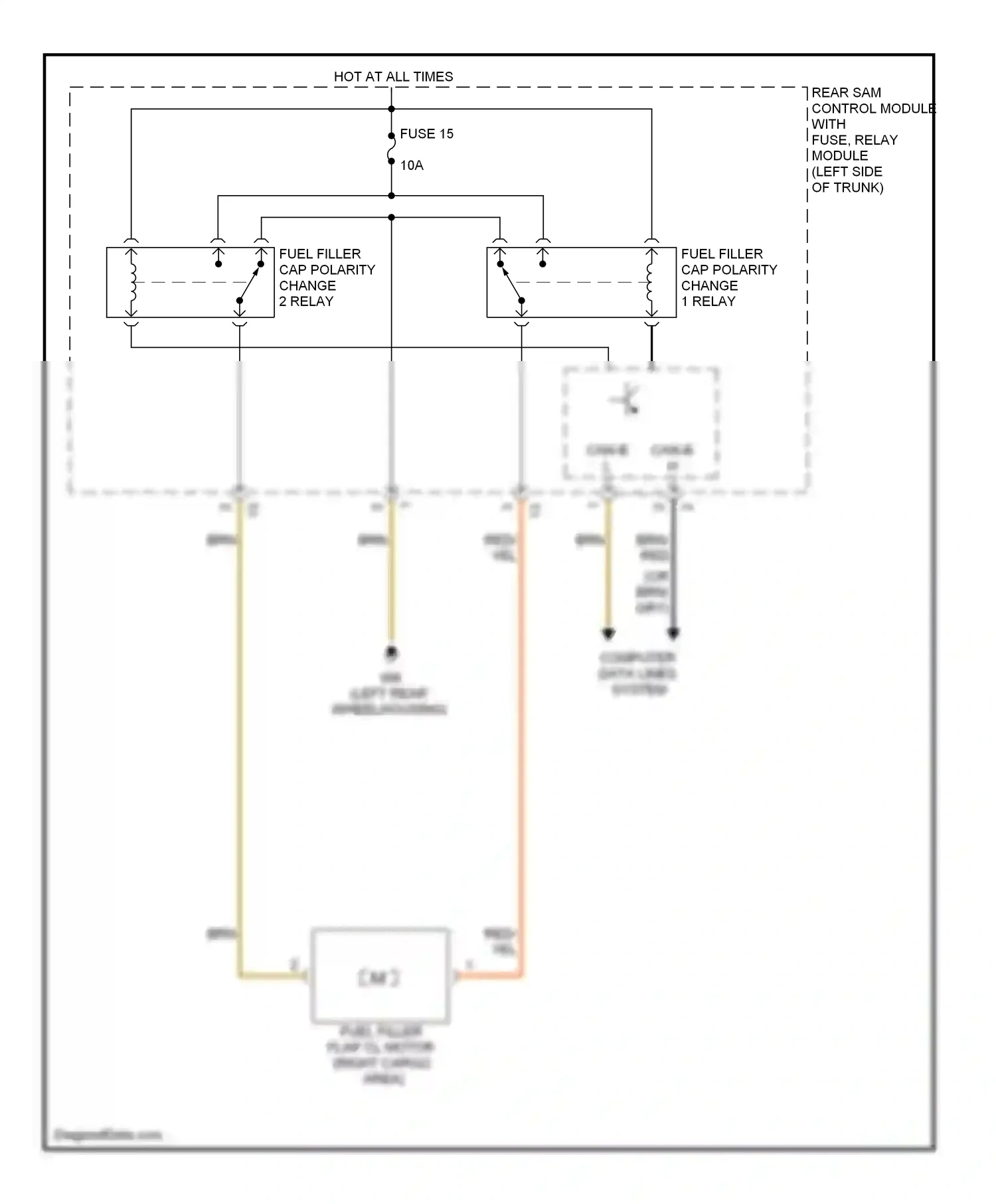 Wiring diagram (or for Mercedes-Benz E-class W211/S211 (2002-2006) (2 of 3)