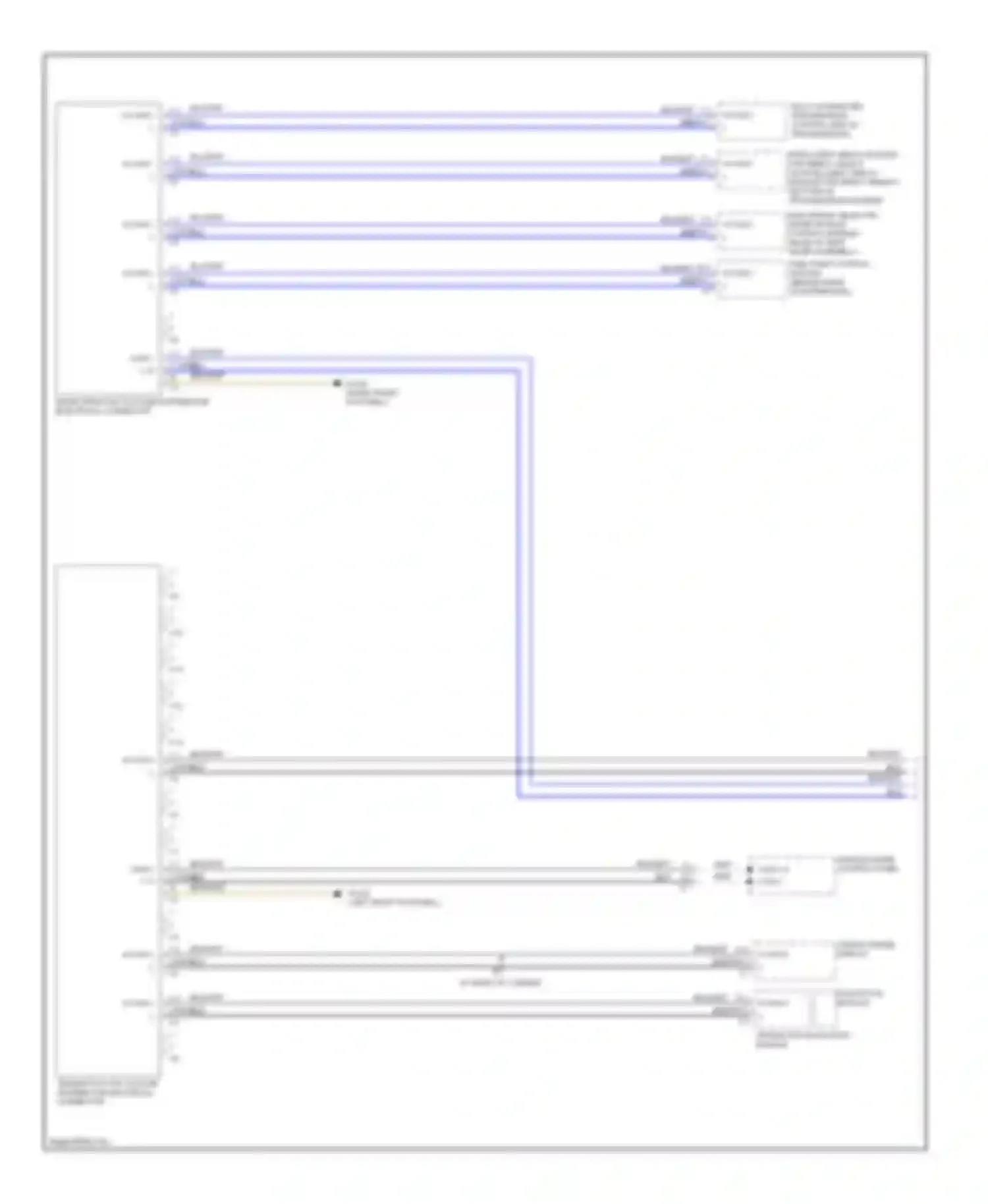 E-class Mercedes-Benz W212/S212/C207/A207 facelift (2013-2016): High/low bus circuit, convertible without can e1 (1 of 5)