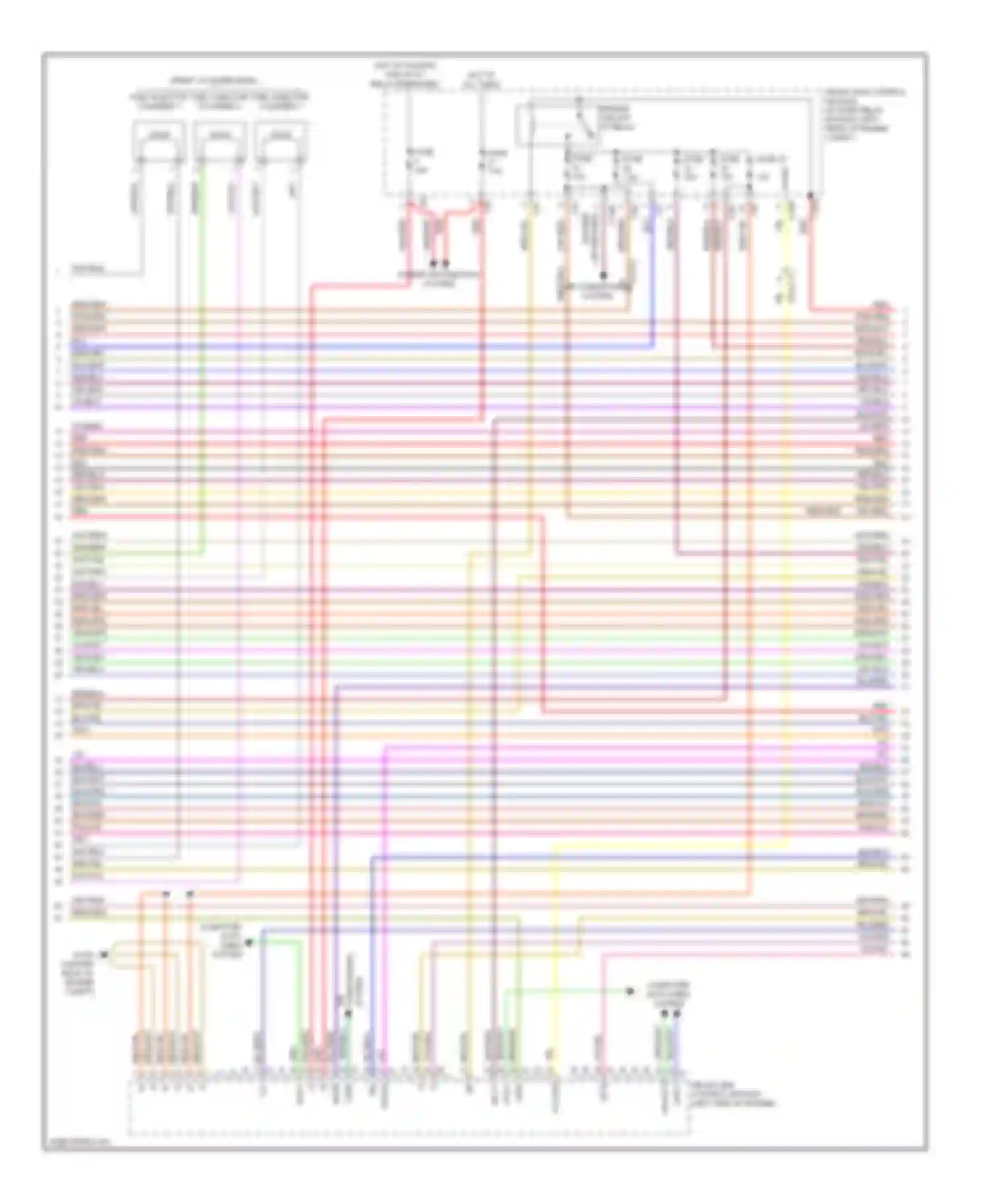 E-class Mercedes-Benz W212/S212/C207/A207 facelift (2013-2016): Wiring diagram engine performance 3.5l hybrid (2 of 8)