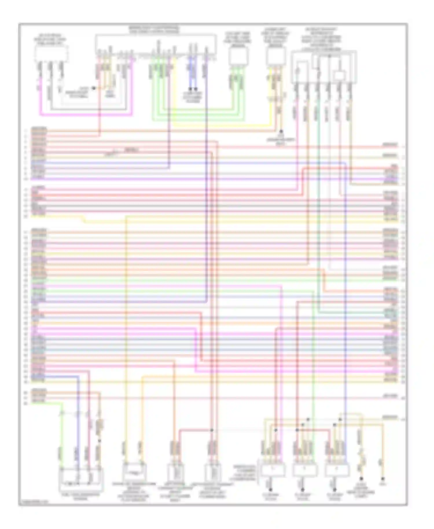 E-class Mercedes-Benz W212/S212/C207/A207 facelift (2013-2016): Wiring diagram engine performance 3.5l hybrid (4 of 8)