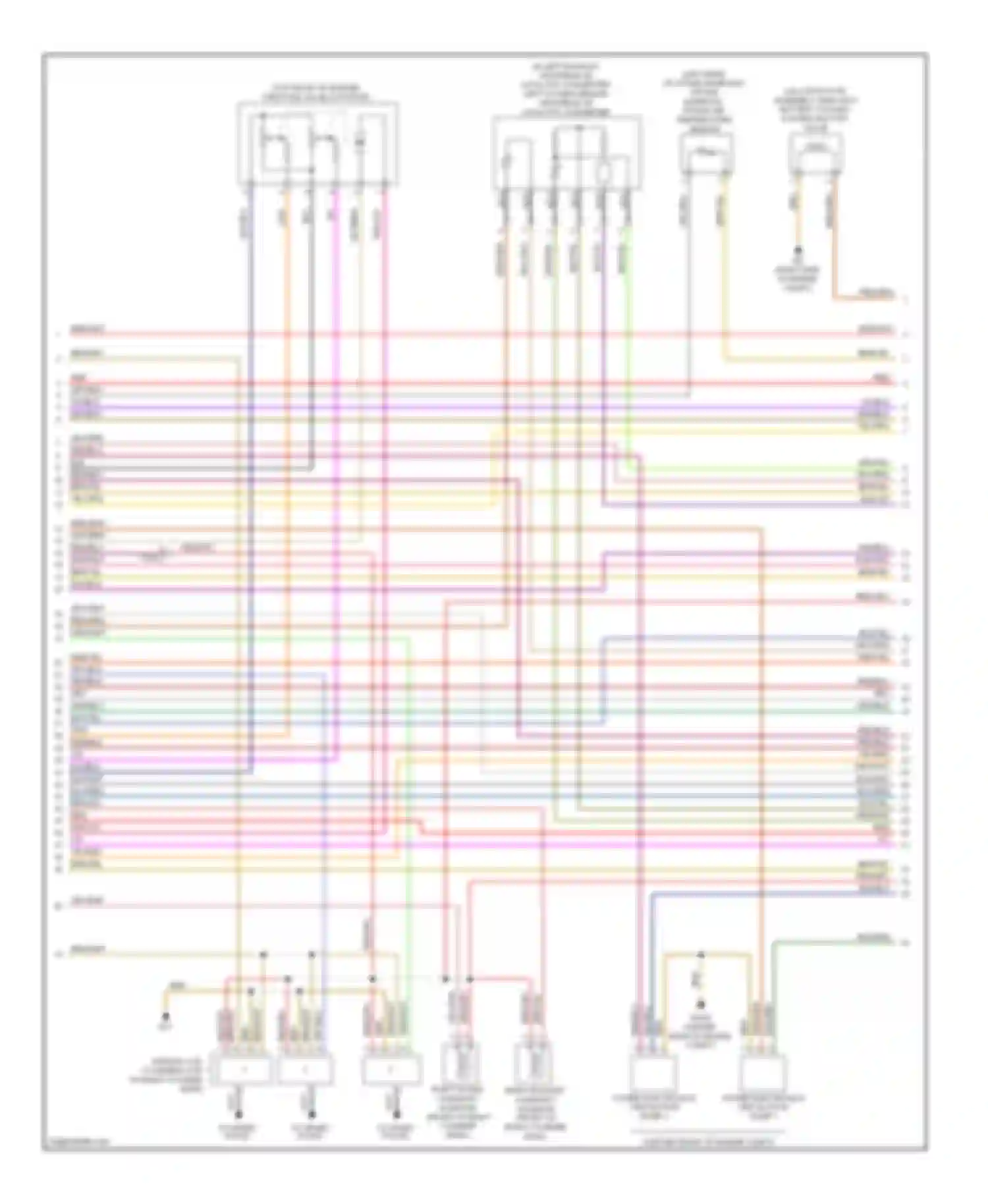 E-class Mercedes-Benz W212/S212/C207/A207 facelift (2013-2016): Wiring diagram engine performance 3.5l hybrid (5 of 8)