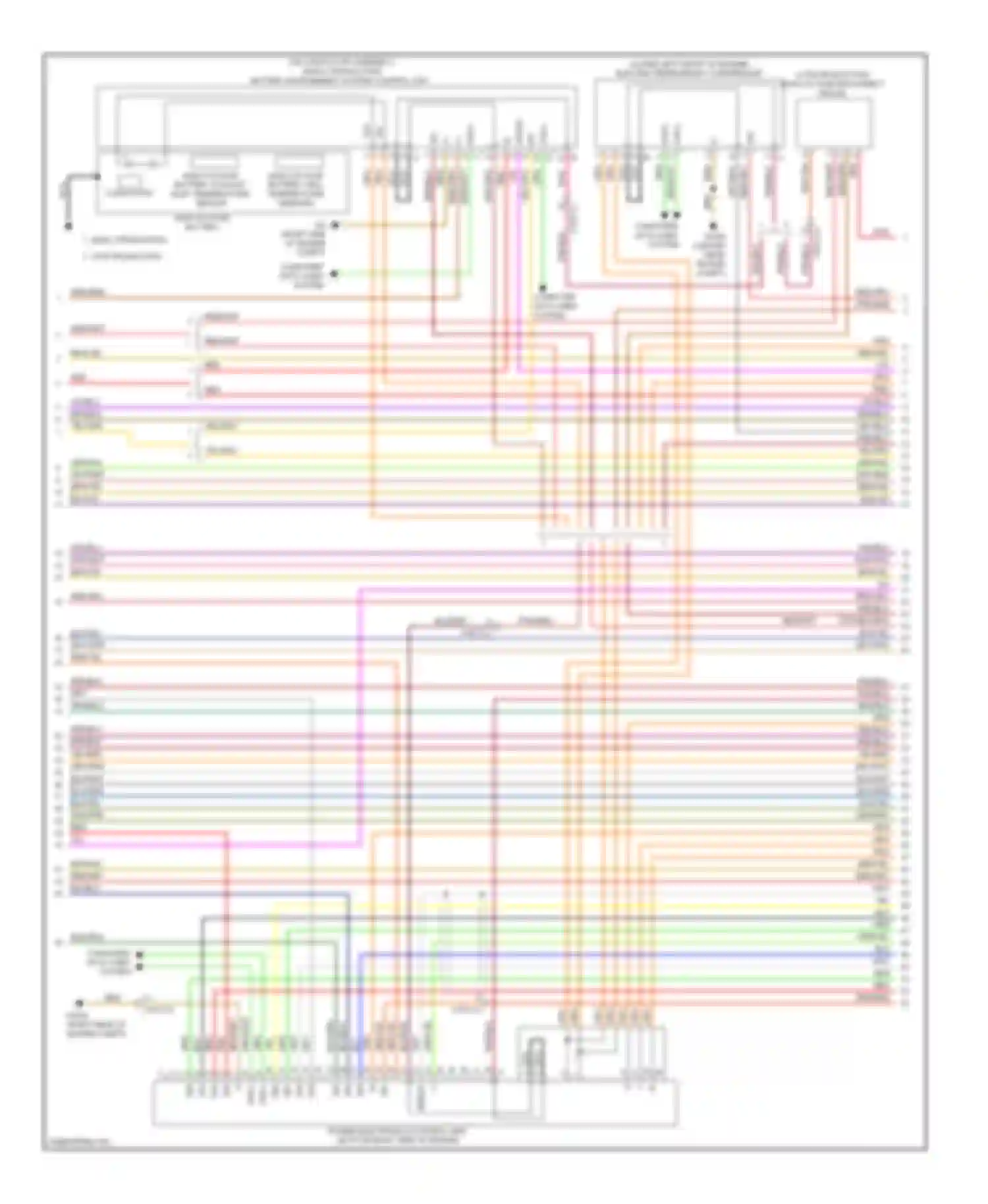 E-class Mercedes-Benz W212/S212/C207/A207 facelift (2013-2016): Wiring diagram engine performance 3.5l hybrid (6 of 8)
