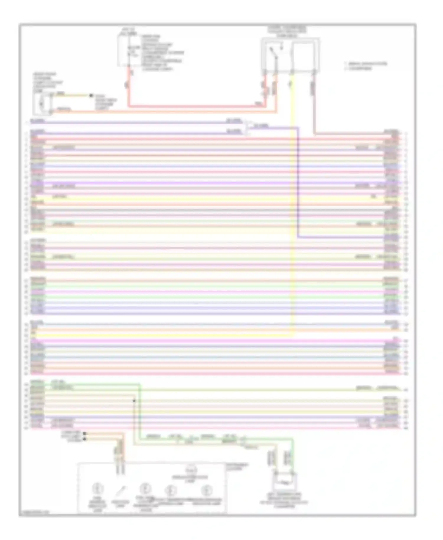 E-class Mercedes-Benz W212/S212/C207/A207 facelift (2013-2016): Wiring diagram engine performance 3.5l (3 of 7)
