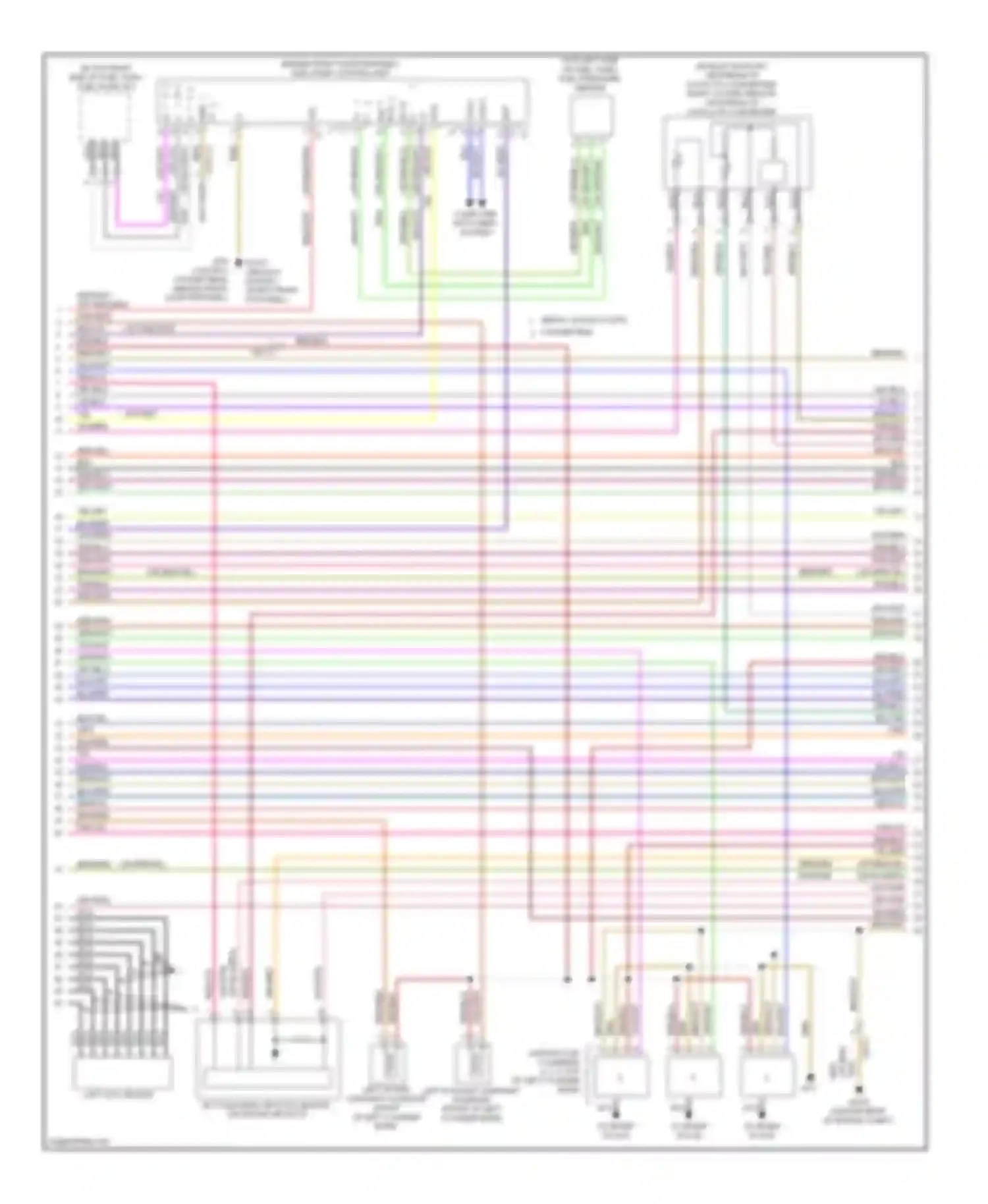 E-class Mercedes-Benz W212/S212/C207/A207 facelift (2013-2016): Wiring diagram engine performance 3.5l (5 of 7)