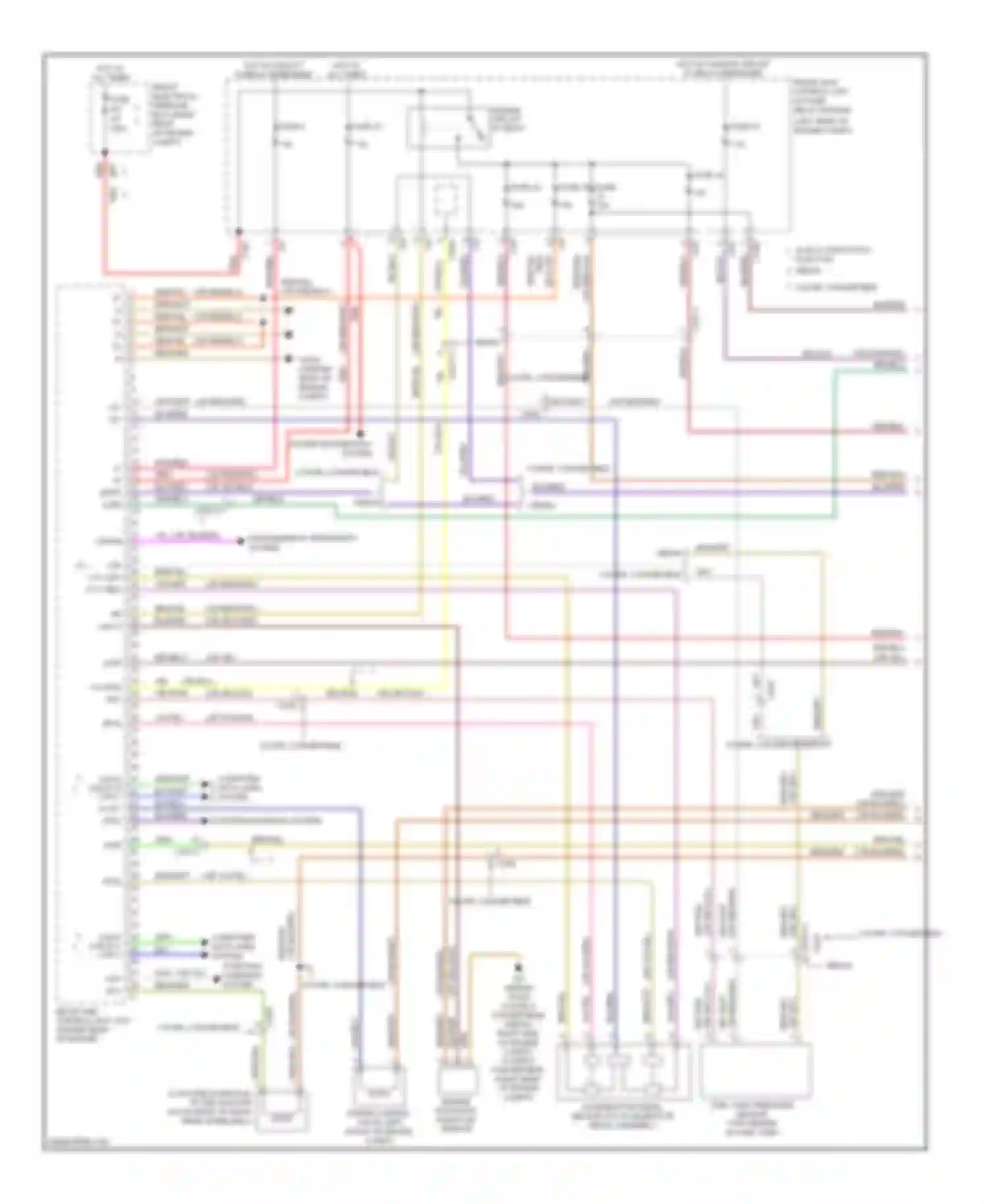 E-class Mercedes-Benz W212/S212/C207/A207 facelift (2013-2016): Wiring diagram engine performance 4.6l turbo (1 of 7)