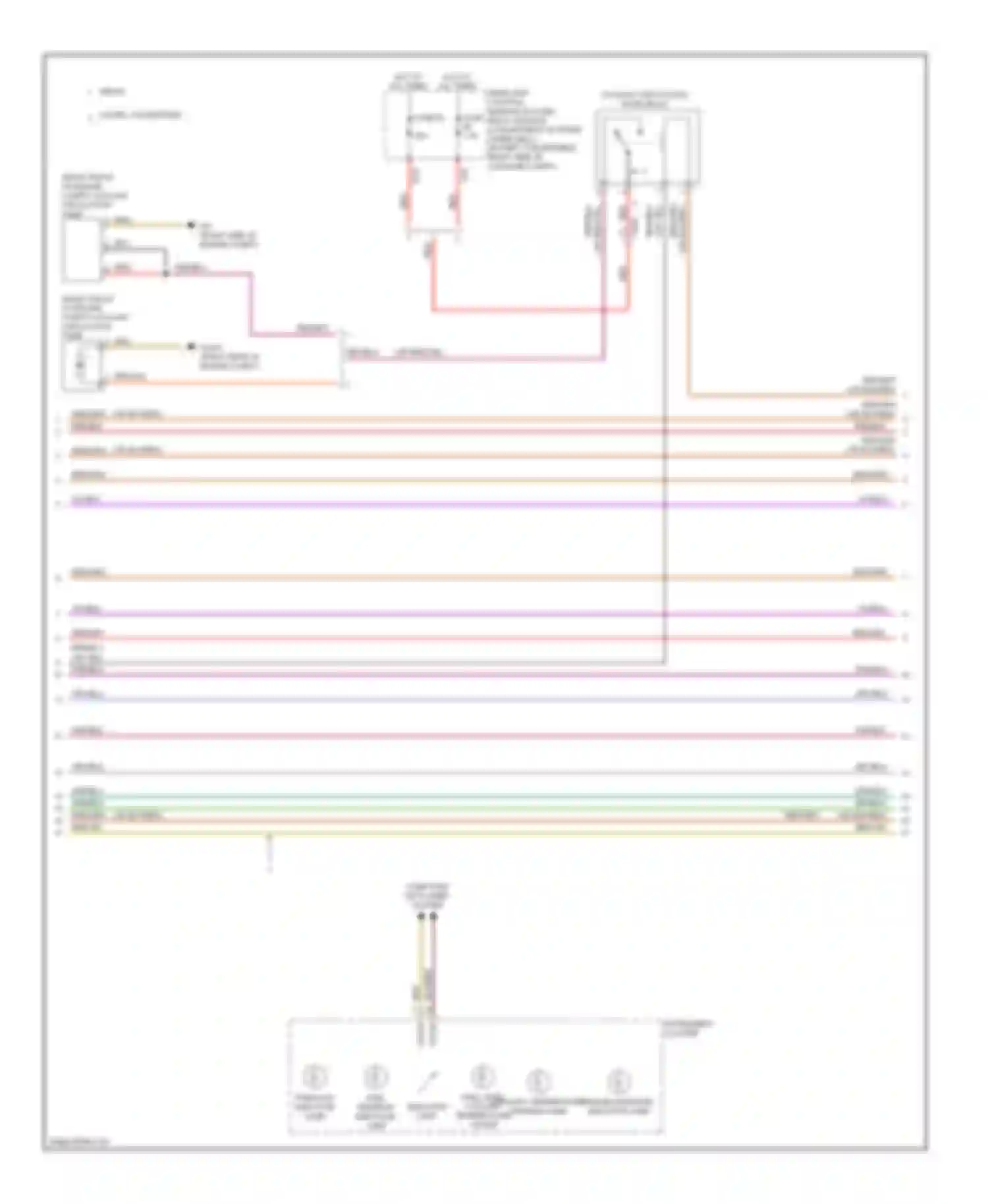E-class Mercedes-Benz W212/S212/C207/A207 facelift (2013-2016): Wiring diagram engine performance 4.6l turbo (3 of 7)
