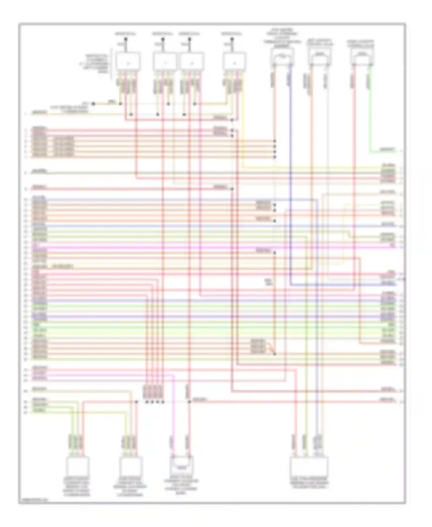 E-class Mercedes-Benz W212/S212/C207/A207 facelift (2013-2016): Wiring diagram engine performance 4.6l turbo (6 of 7)