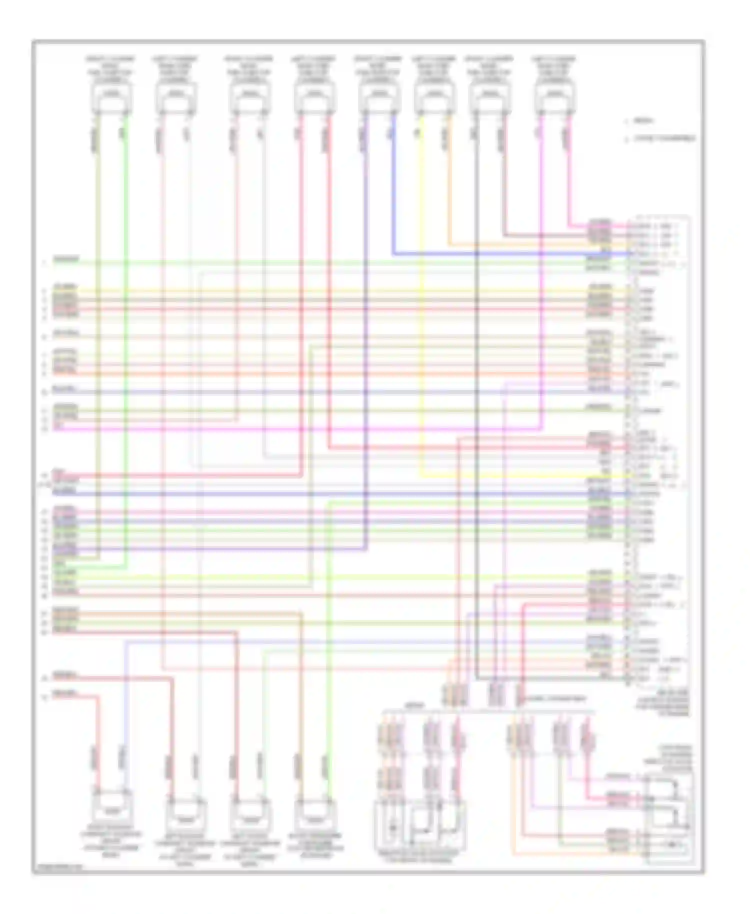 E-class Mercedes-Benz W212/S212/C207/A207 facelift (2013-2016): Wiring diagram engine performance 4.6l turbo (7 of 7)