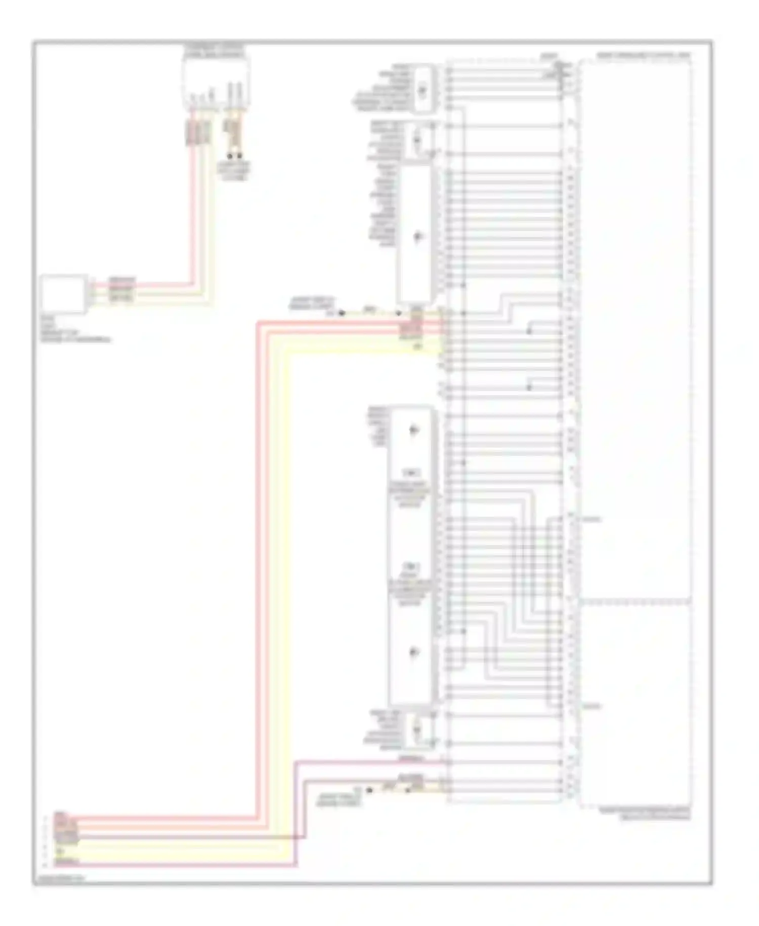 E-class Mercedes-Benz W212/S212/C207/A207 facelift (2013-2016): Headlights circuit, wagon with dynamic led headlamps (3 of 3)