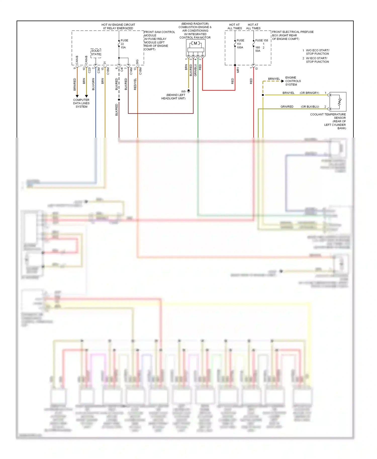 Wiring diagram computer data lines system for Mercedes-Benz E-class W212/S212/C207/A207 facelift (2013-2016) (323 of 443)