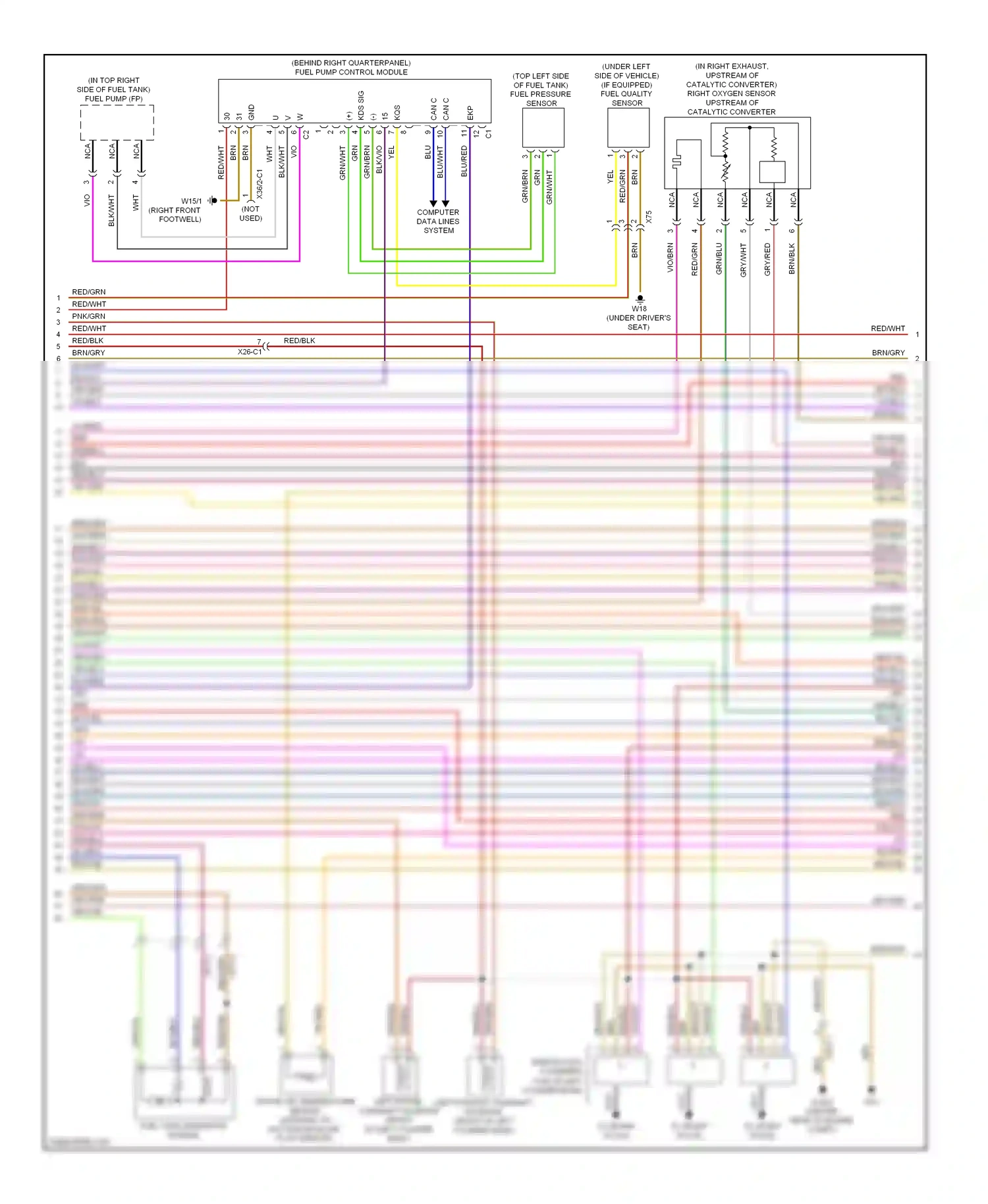 Wiring diagram computer data lines system for Mercedes-Benz E-class W212/S212/C207/A207 facelift (2013-2016) (438 of 443)