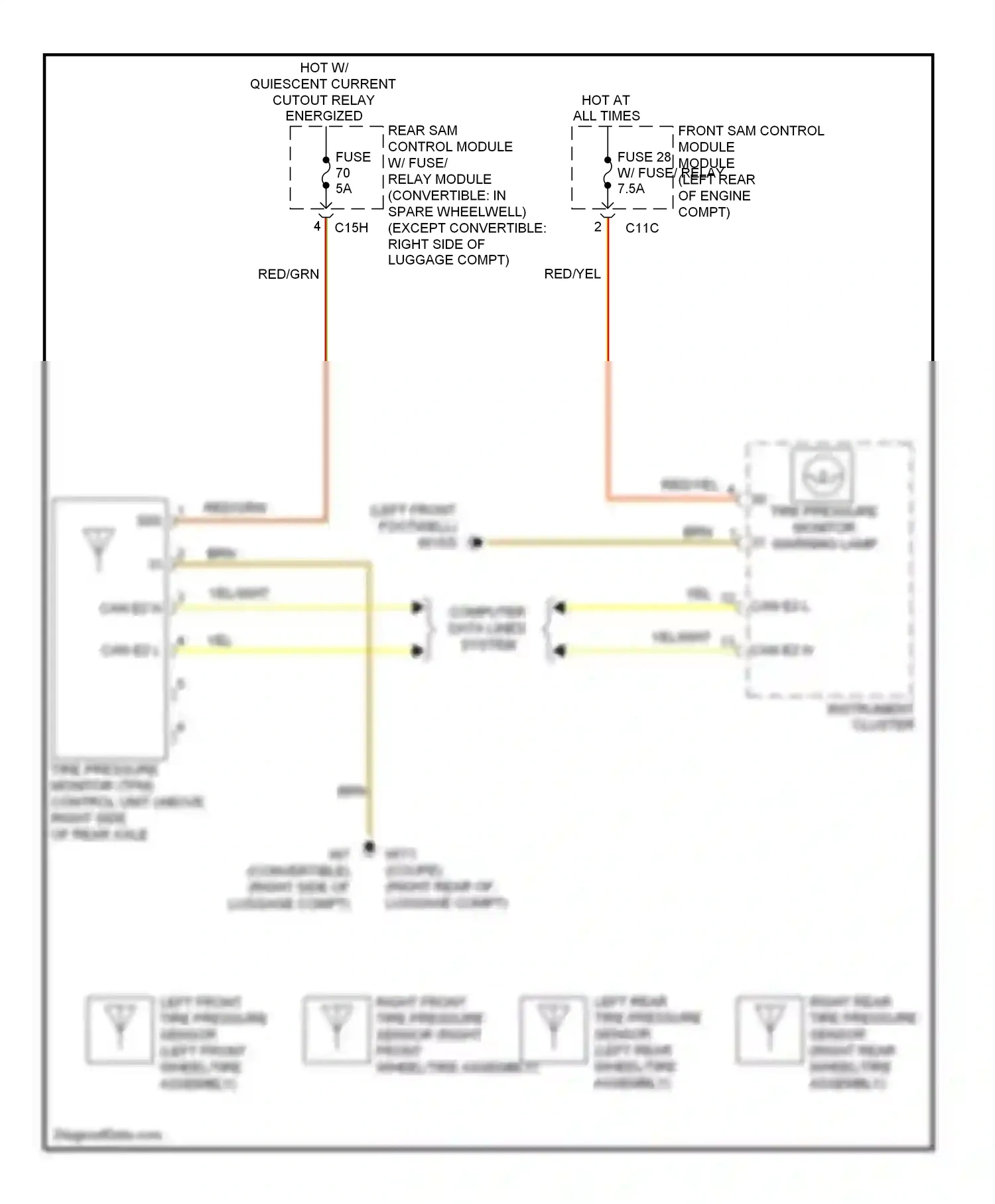 Wiring diagram computer data lines system for Mercedes-Benz E-class W212/S212/C207/A207 facelift (2013-2016) (435 of 443)