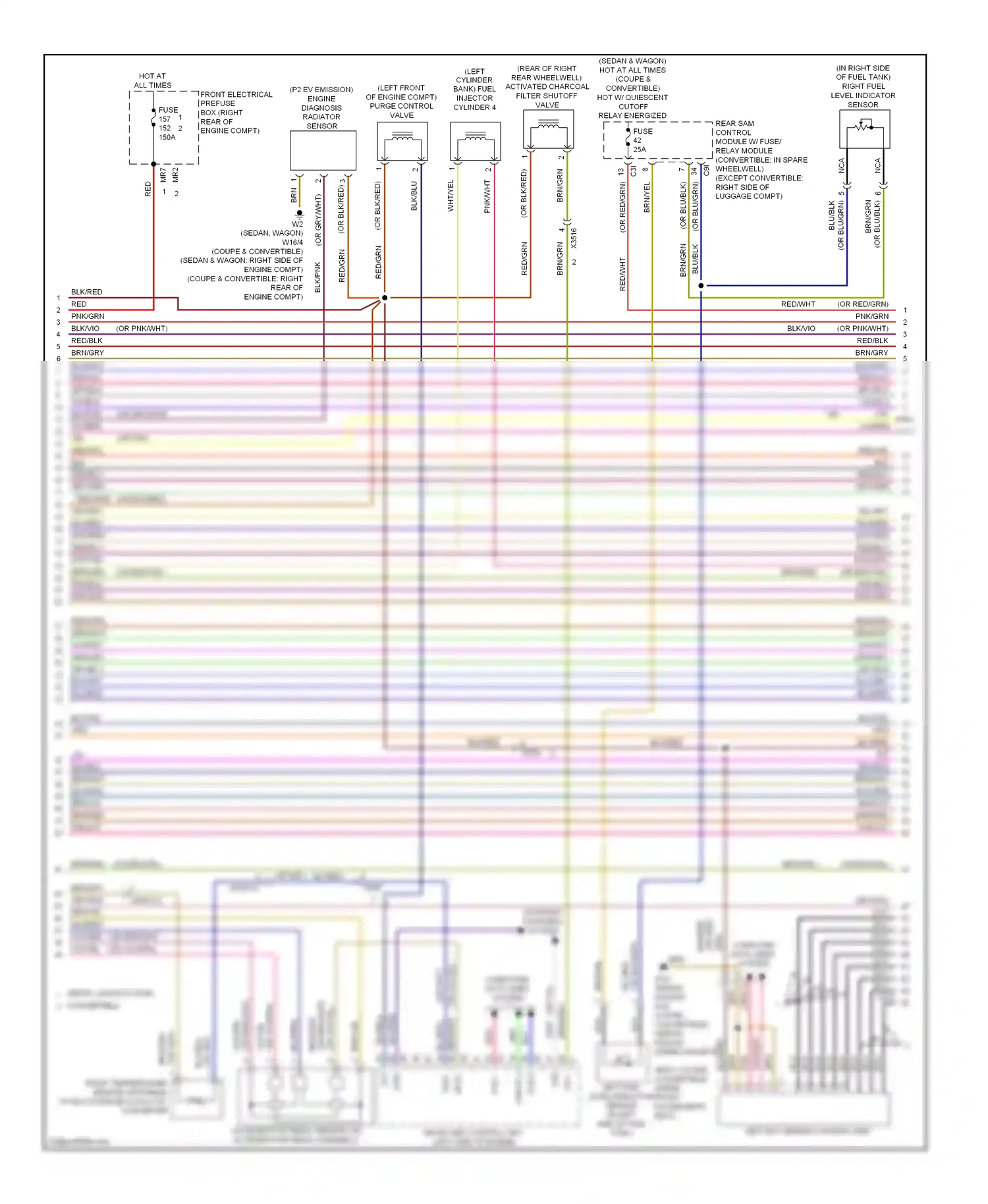 Wiring diagram computer data lines system for Mercedes-Benz E-class W212/S212/C207/A207 facelift (2013-2016) (358 of 443)