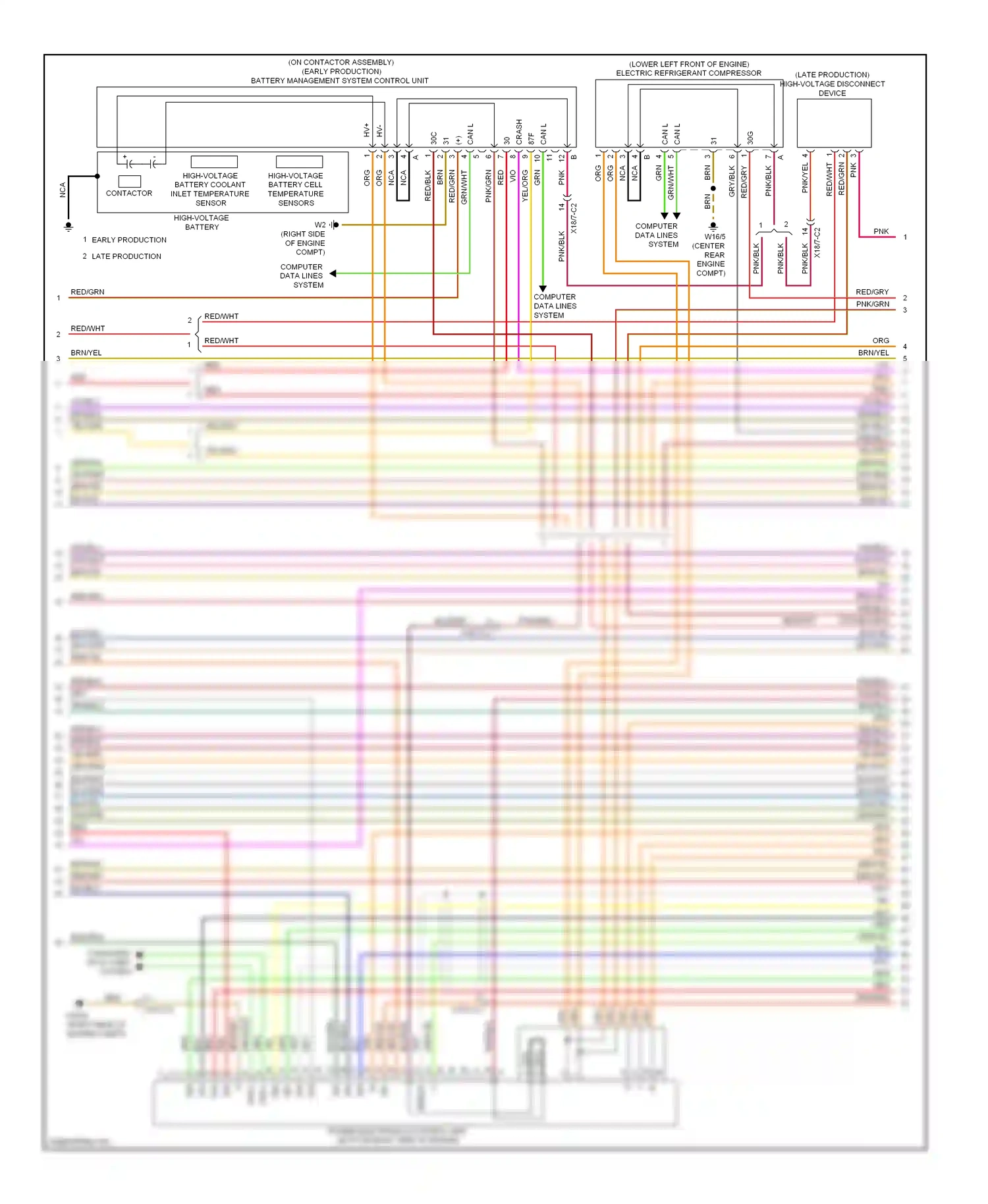 Wiring diagram computer data lines system for Mercedes-Benz E-class W212/S212/C207/A207 facelift (2013-2016) (439 of 443)