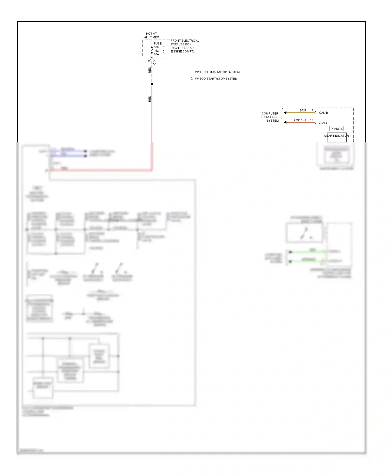 Wiring diagram computer data lines system for Mercedes-Benz E-class W212/S212/C207/A207 facelift (2013-2016) (436 of 443)
