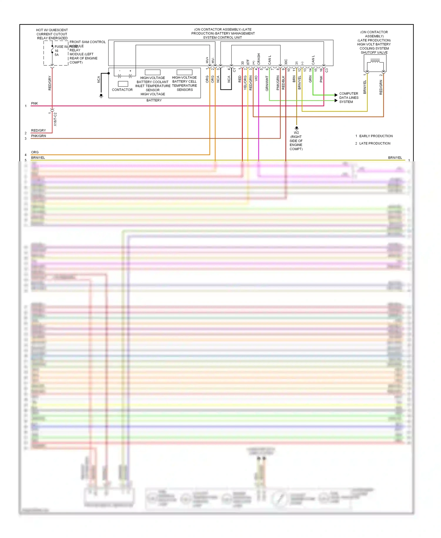 Wiring diagram computer data lines system for Mercedes-Benz E-class W212/S212/C207/A207 facelift (2013-2016) (440 of 443)