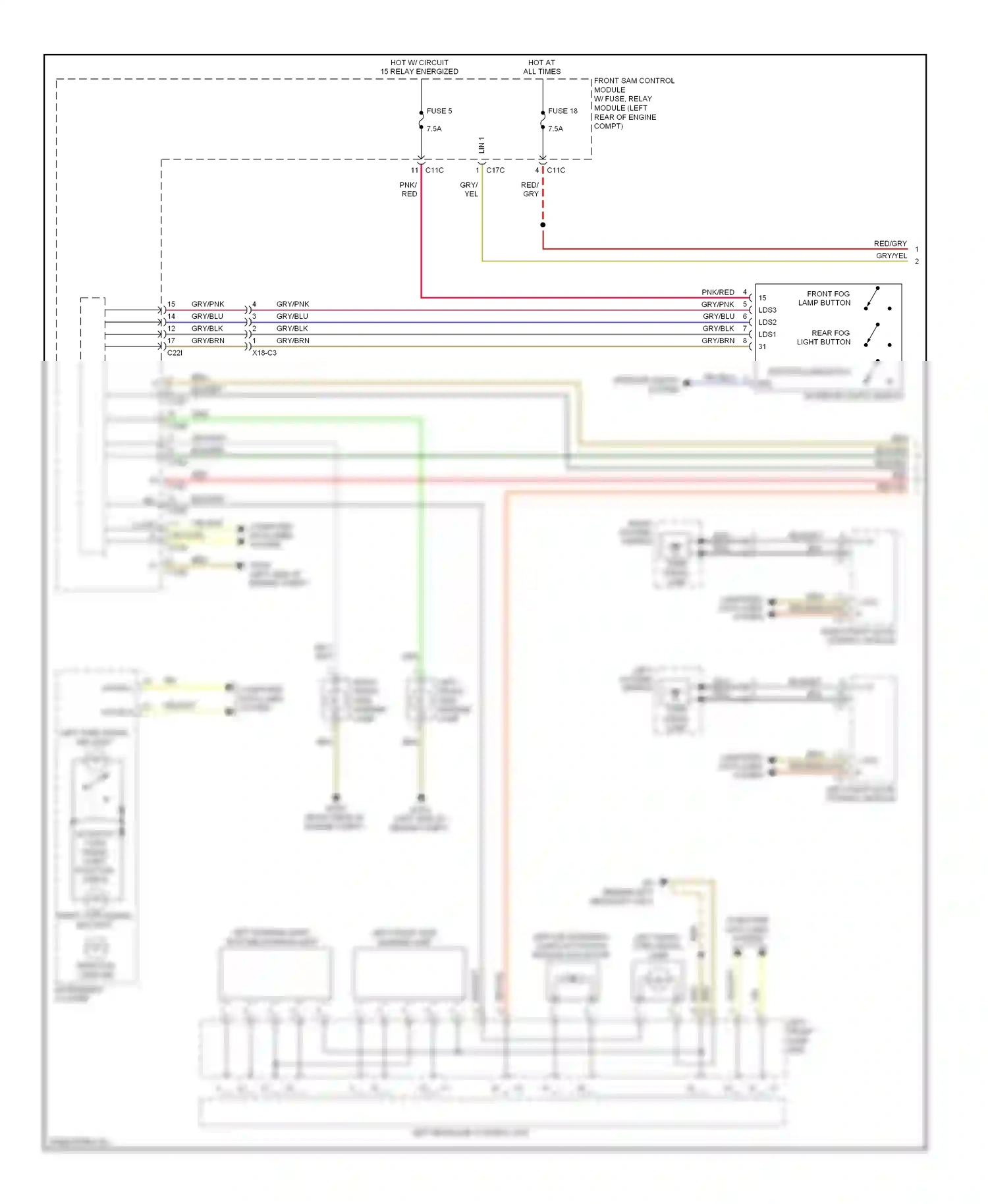 Wiring diagram computer data lines system for Mercedes-Benz E-class W212/S212/C207/A207 facelift (2013-2016) (364 of 443)