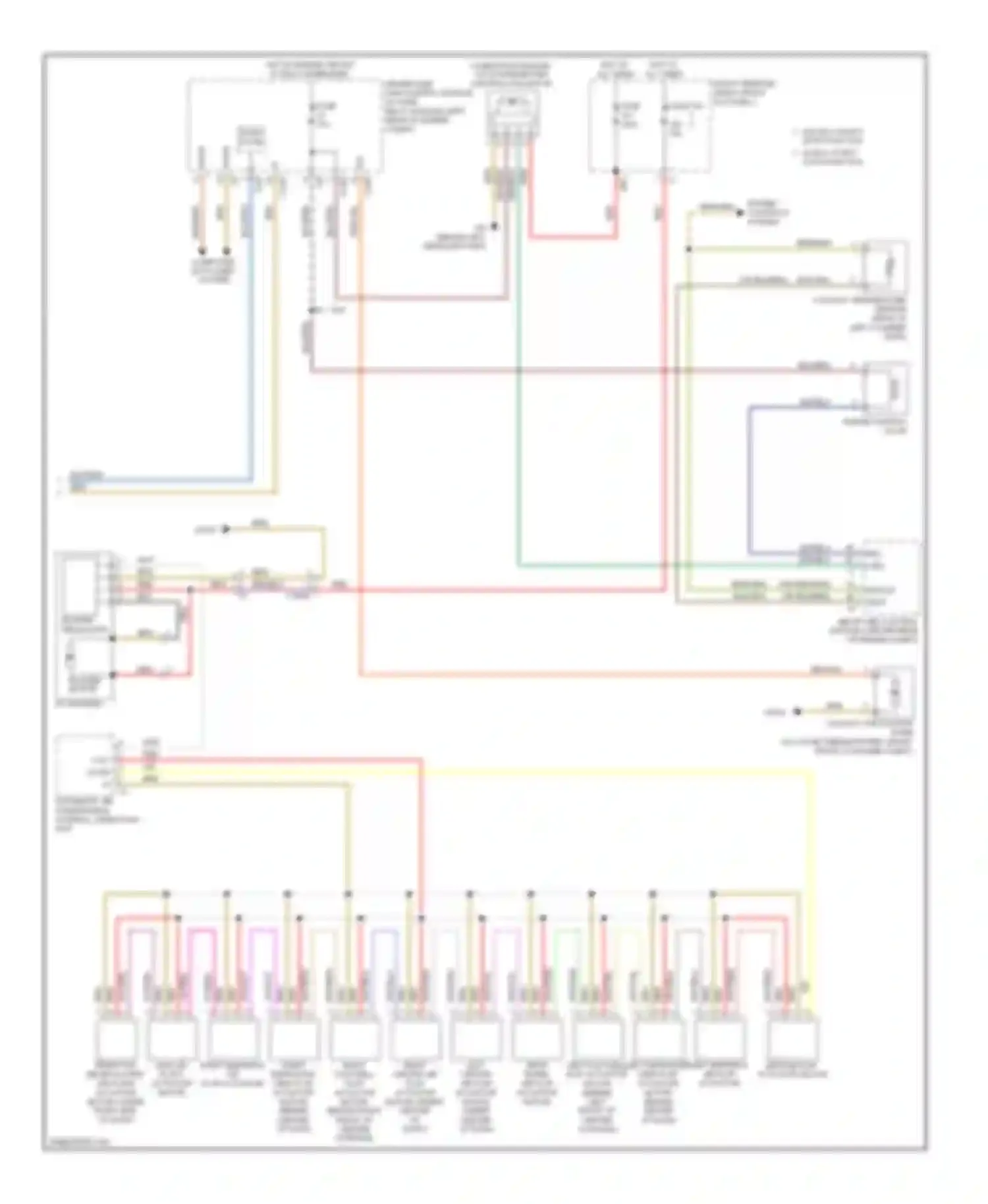 E-class Mercedes-Benz W212/S212/C207/A207 (2009-2013): Automatic a/c circuit, coupe with thermotronic (2 of 2)