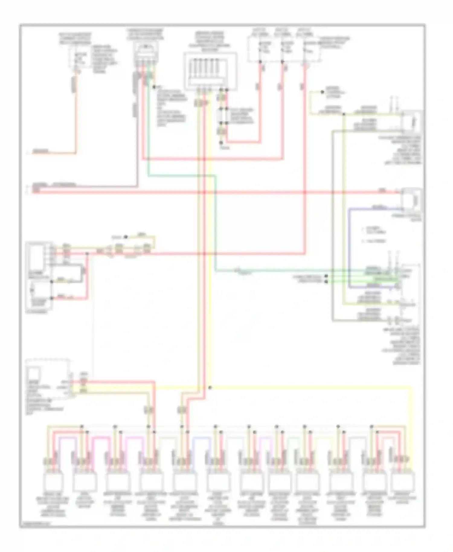 E-class Mercedes-Benz W212/S212/C207/A207 (2009-2013): Automatic a/c circuit, sedan with thermotronic (3 of 3)