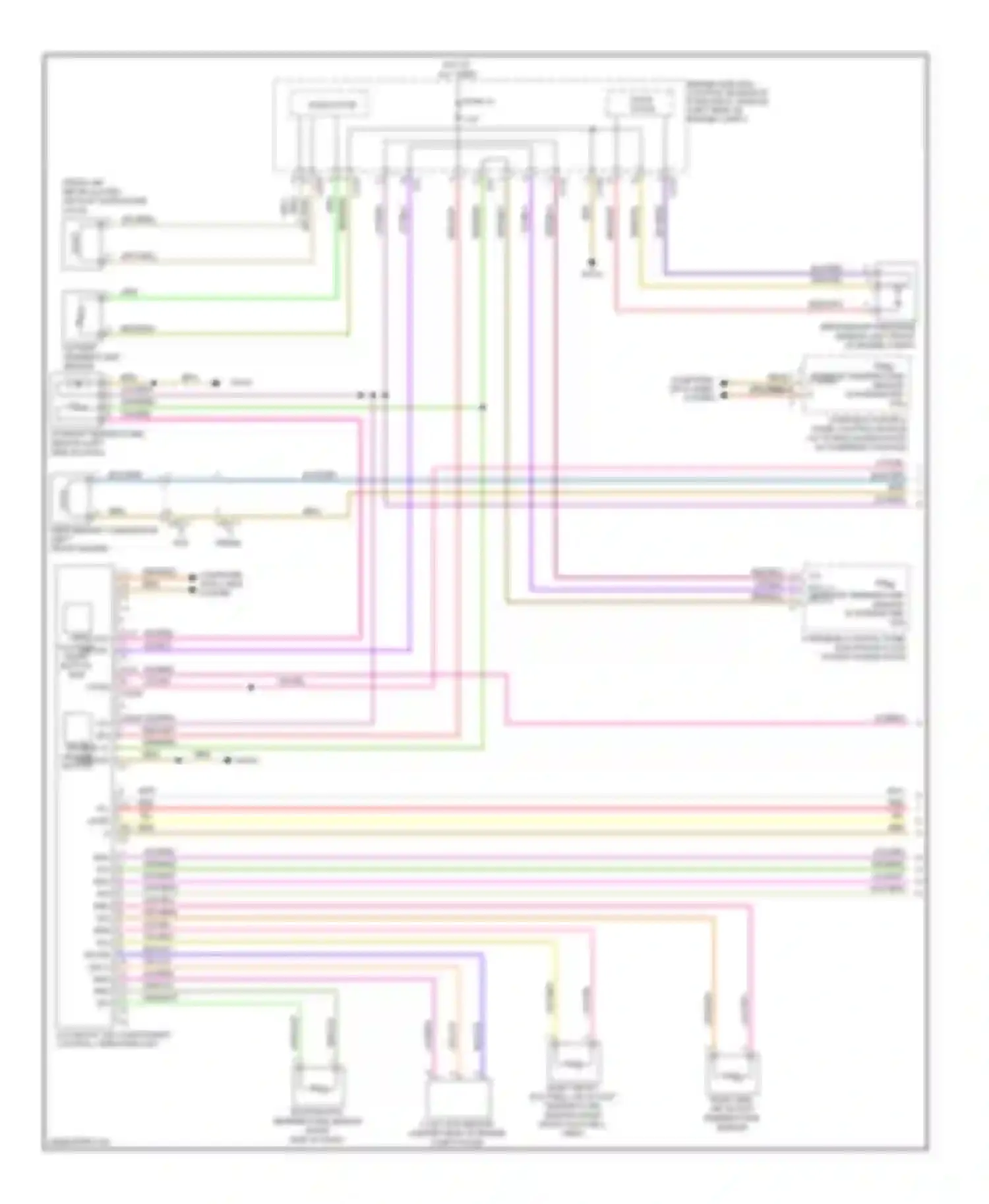 E-class Mercedes-Benz W212/S212/C207/A207 (2009-2013): Automatic a/c circuit, sedan without thermotronic (1 of 3)