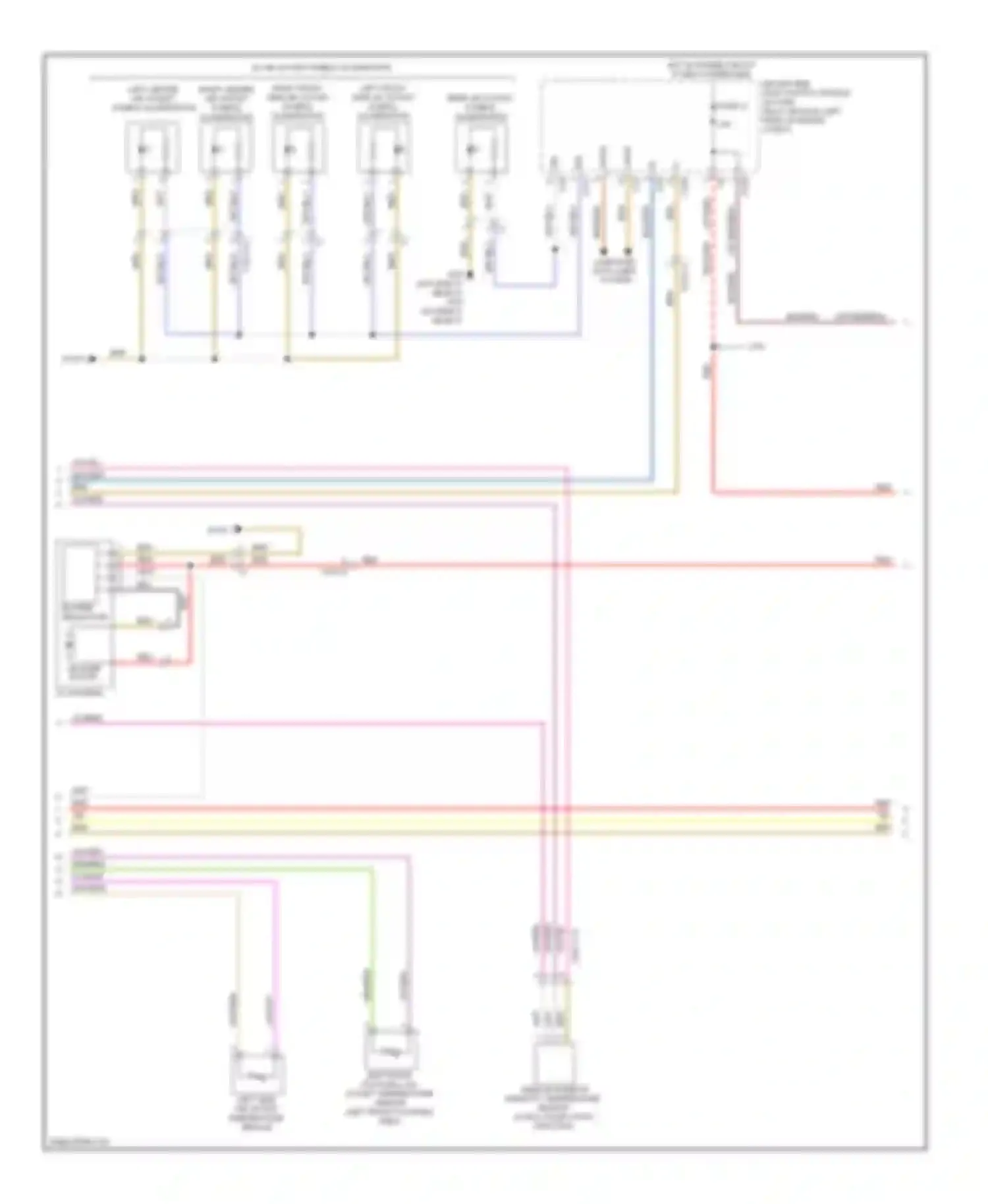 E-class Mercedes-Benz W212/S212/C207/A207 (2009-2013): Automatic a/c circuit, sedan without thermotronic (2 of 3)