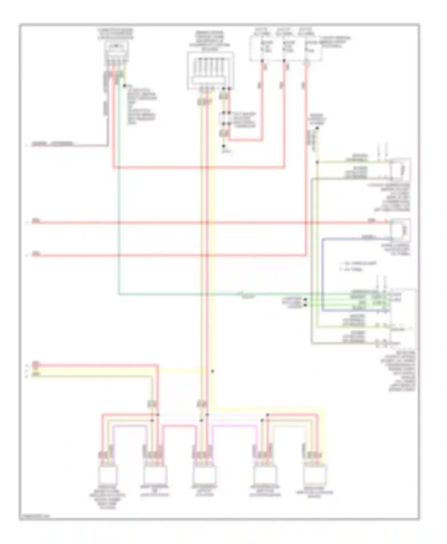 E-class Mercedes-Benz W212/S212/C207/A207 (2009-2013): Automatic a/c circuit, sedan without thermotronic (3 of 3)