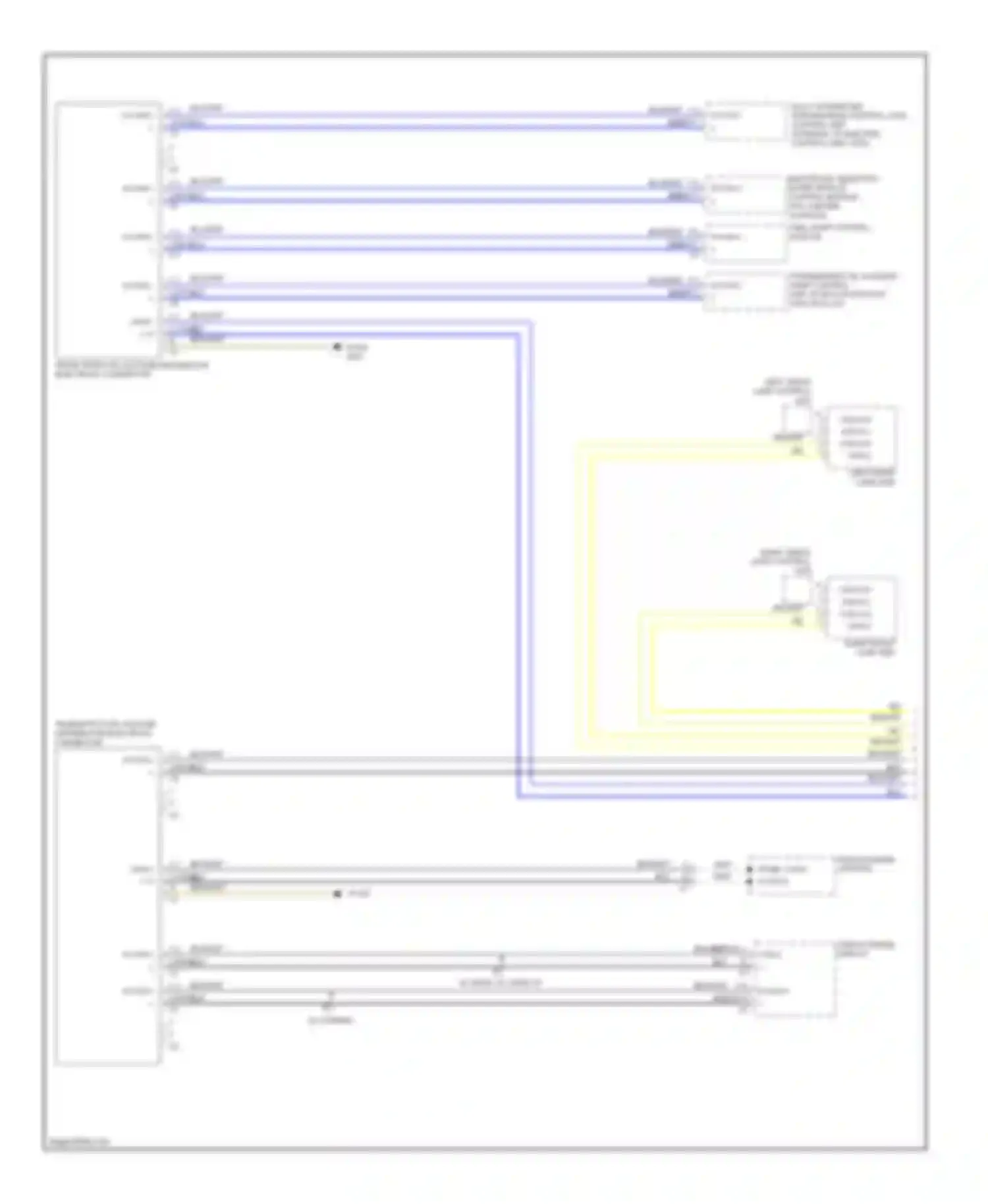 E-class Mercedes-Benz W212/S212/C207/A207 (2009-2013): High/low bus circuit, coupe (1 of 4)