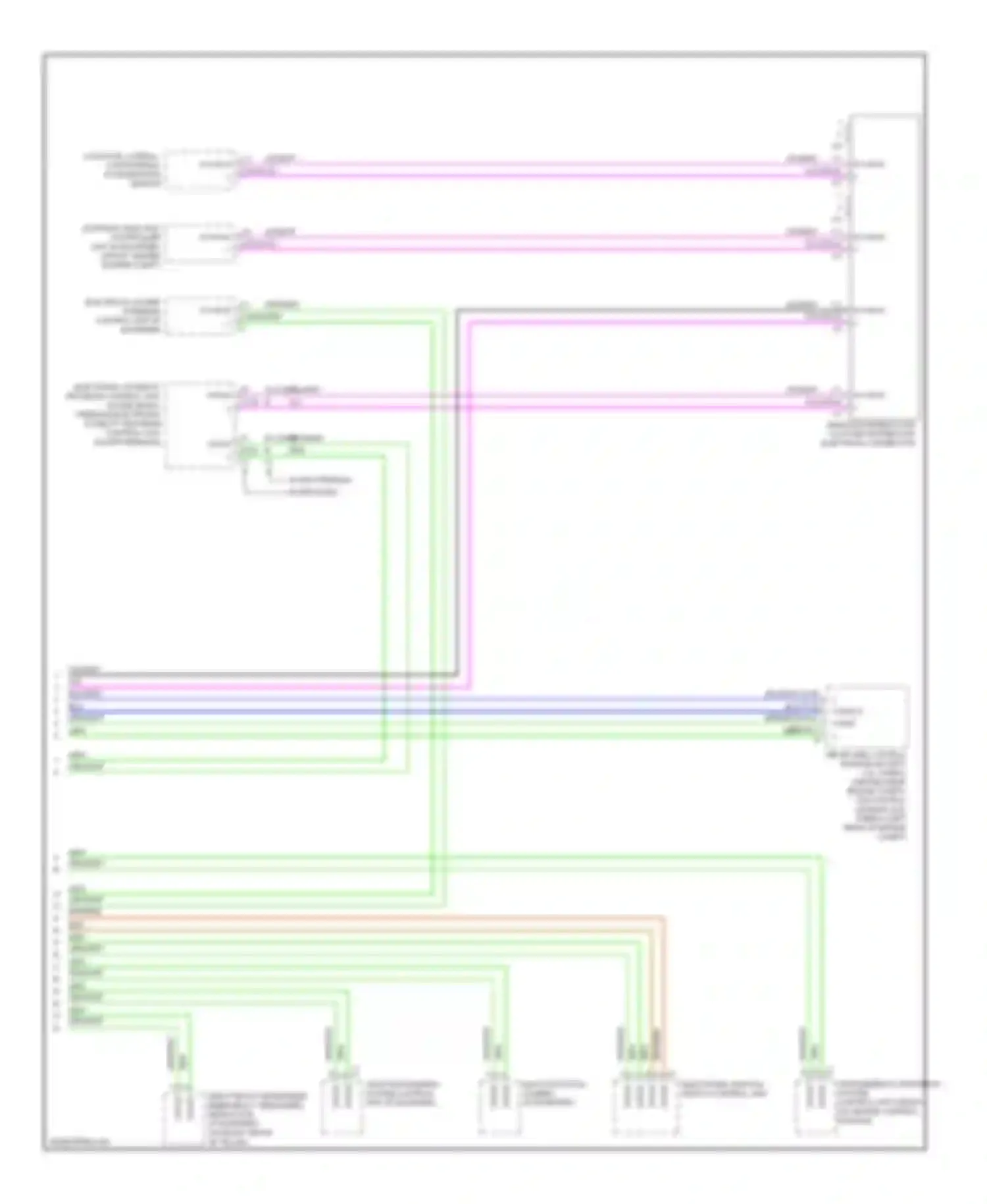 E-class Mercedes-Benz W212/S212/C207/A207 (2009-2013): High/low bus circuit, coupe (4 of 4)
