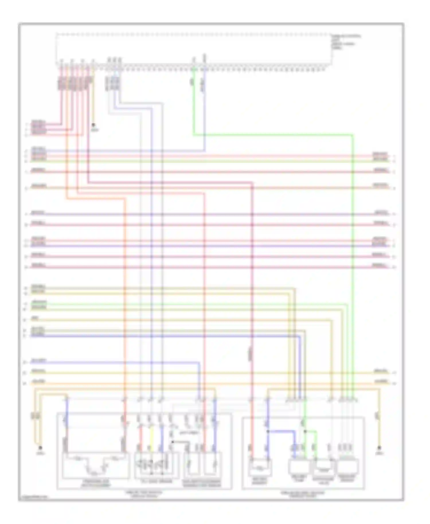 E-class Mercedes-Benz W212/S212/C207/A207 (2009-2013): Wiring diagram engine performance 3.0l turbo diesel (3 of 7)