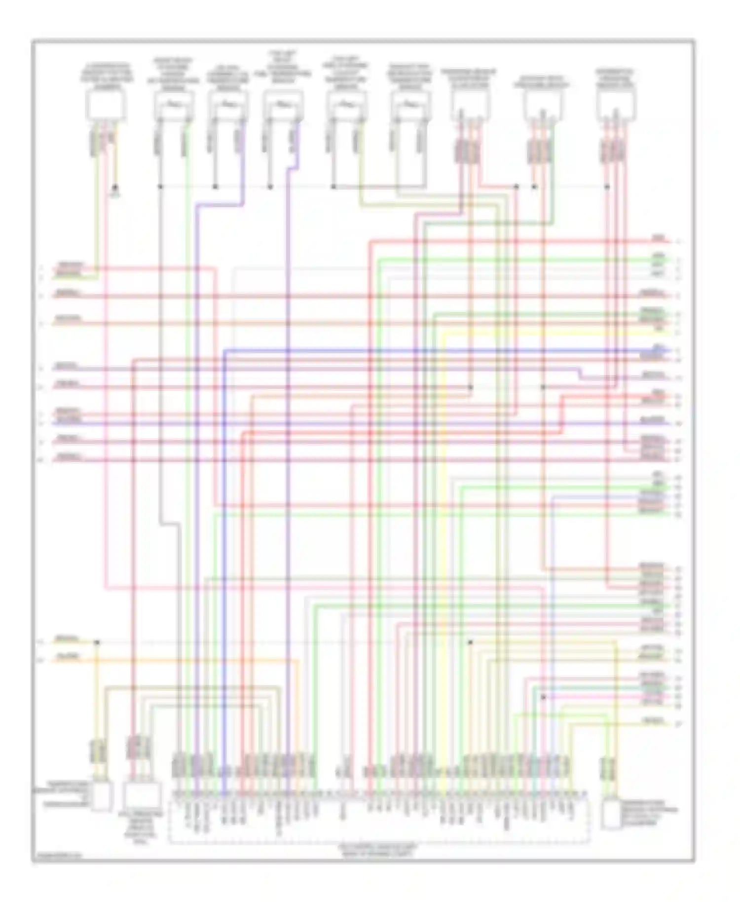 E-class Mercedes-Benz W212/S212/C207/A207 (2009-2013): Wiring diagram engine performance 3.0l turbo diesel (4 of 7)